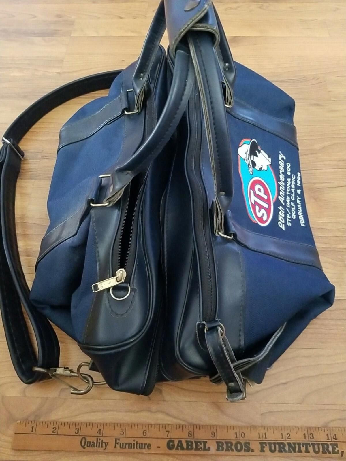 Other Vtg '96 Racing STP Richard Petty 25th Anniv. Daytona 500 Bag Size ONE SIZE - 6 Thumbnail