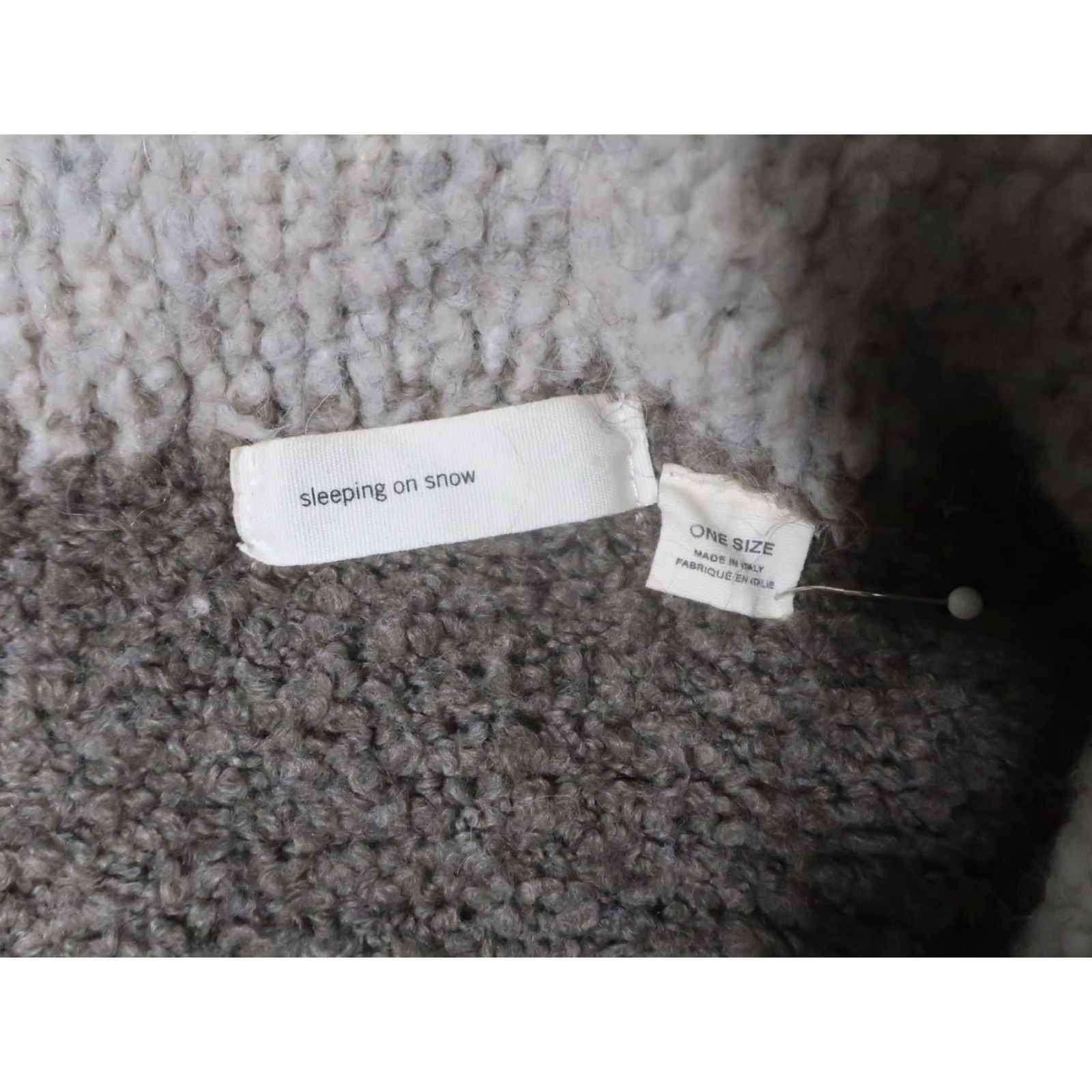 Anthropologie VINTAGE Anthropologie Sleeping on Snow Cardig Sweater One Size Mohair Blend Button Front Size ONE SIZE - 3 Thumbnail