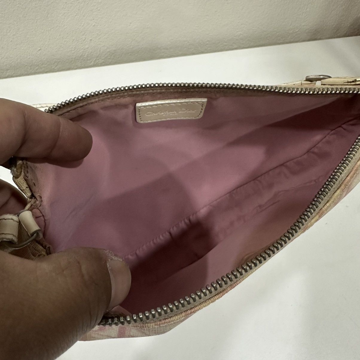 Dior ‼️LASTDROP‼️ VINTAGE CHRISTIAN DIOR TROTTER MINI SADDLE BAG Size ONE SIZE - 7 Thumbnail