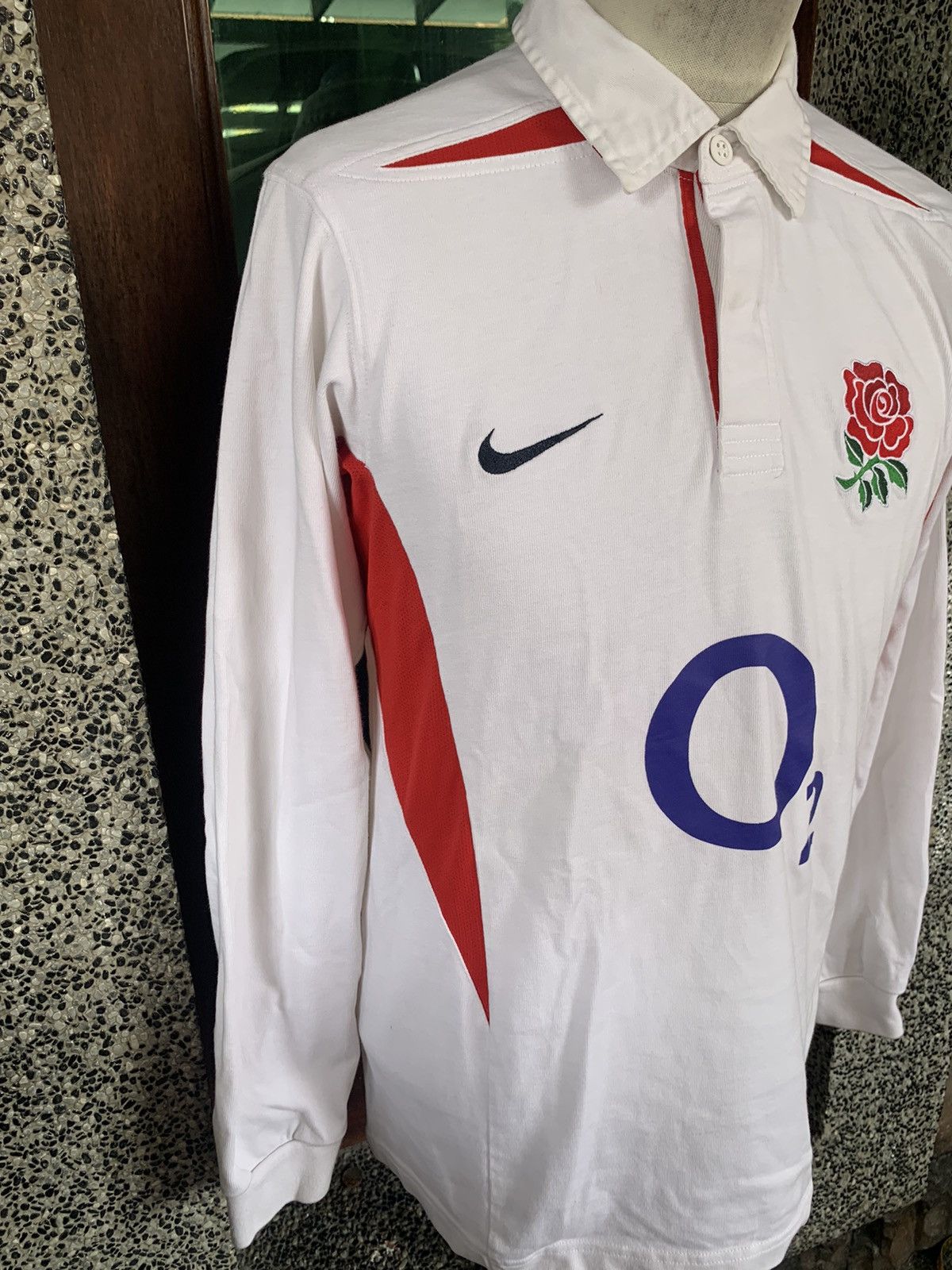 Vintage Vintage England Rugby Long Sleeve Shirt Jersey Size US S / EU 44-46 / 1 - 4 Thumbnail