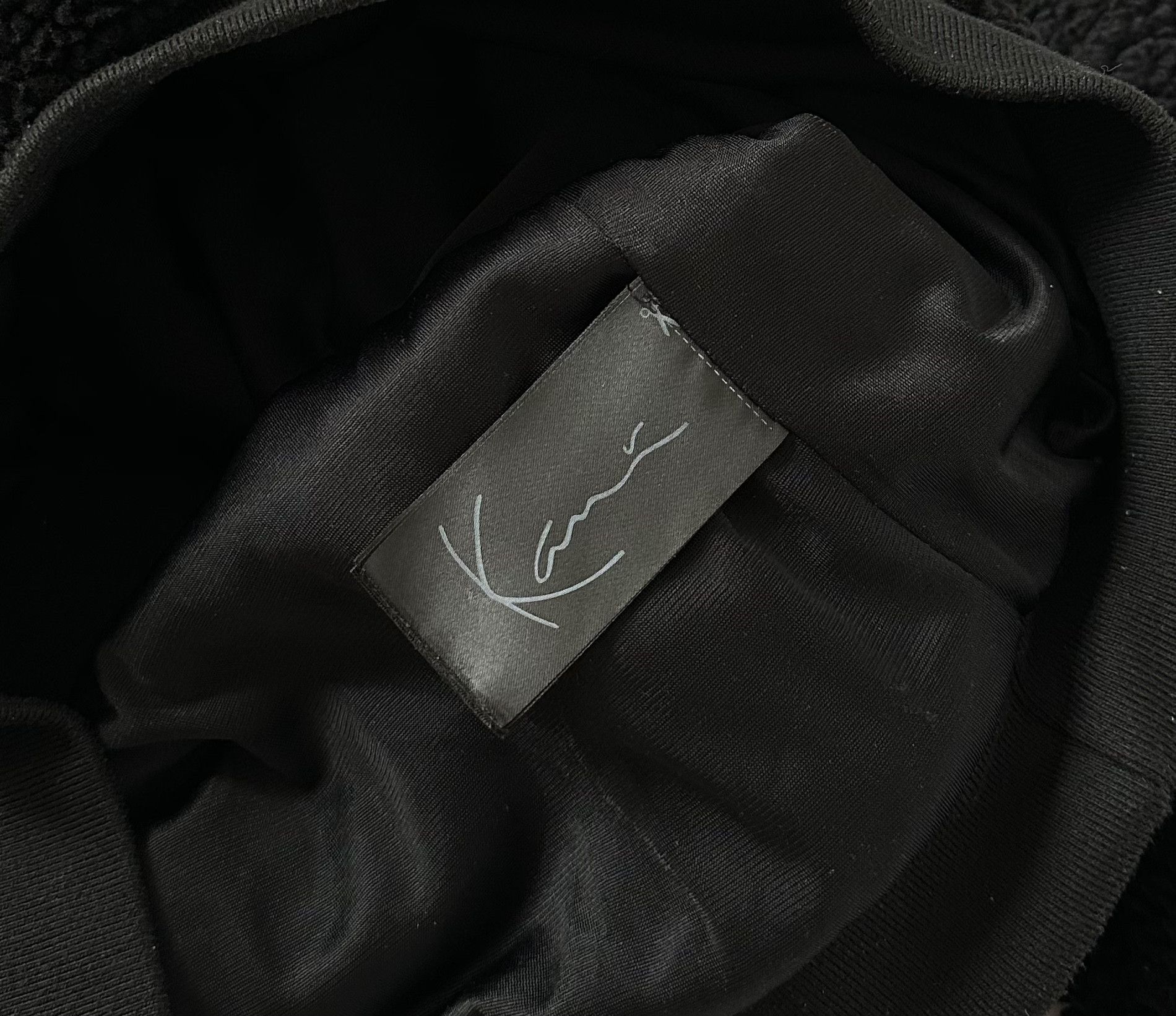 Karl Kani Karl Kani Teddy Hoodie Men's S Black Size US S / EU 44-46 / 1 - 8 Thumbnail