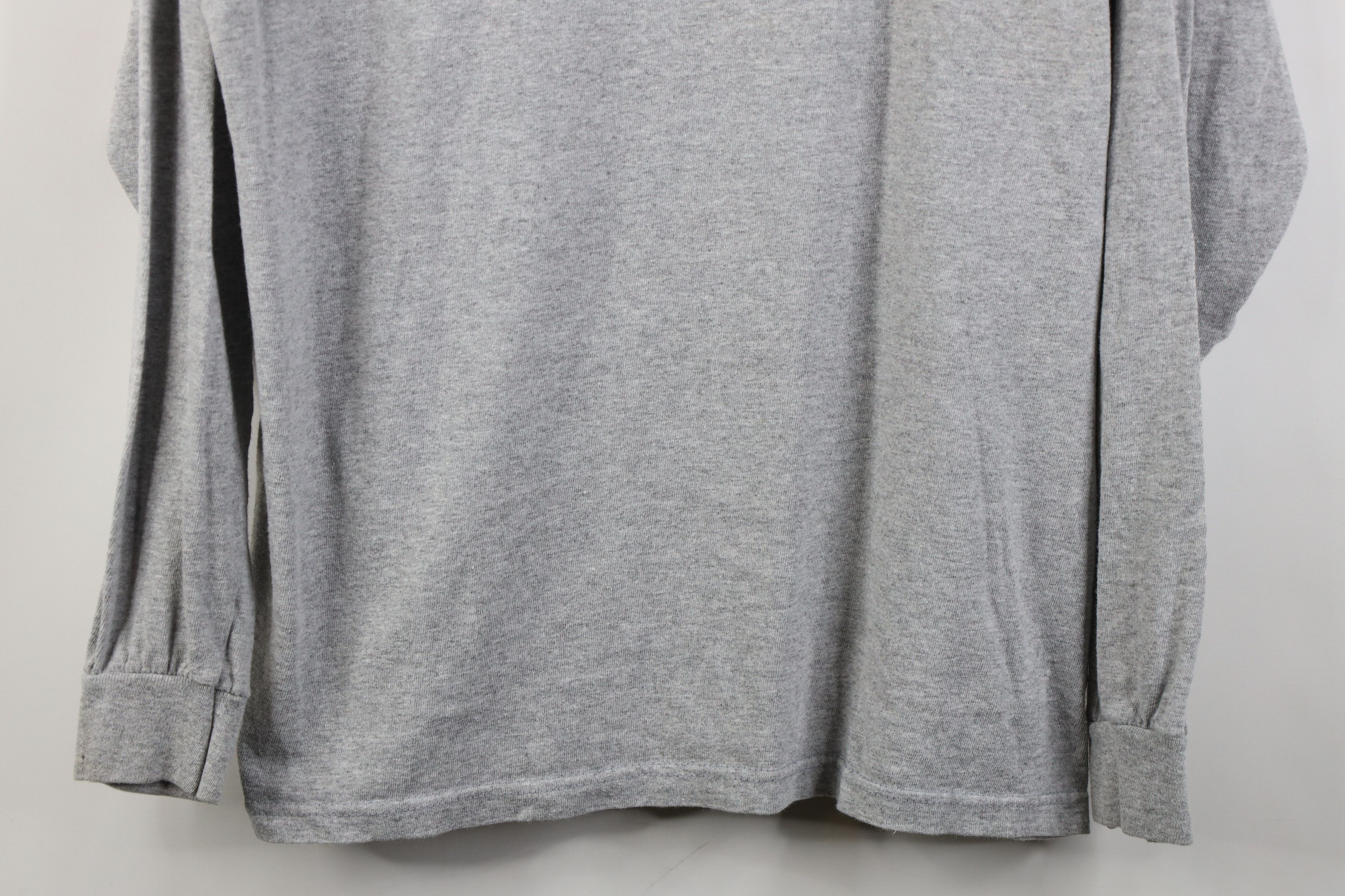Vintage Vintage 90s Y2K Las Vegas Long Sleeve T-Shirt Heather Gray Size US M / EU 48-50 / 2 - 3 Thumbnail