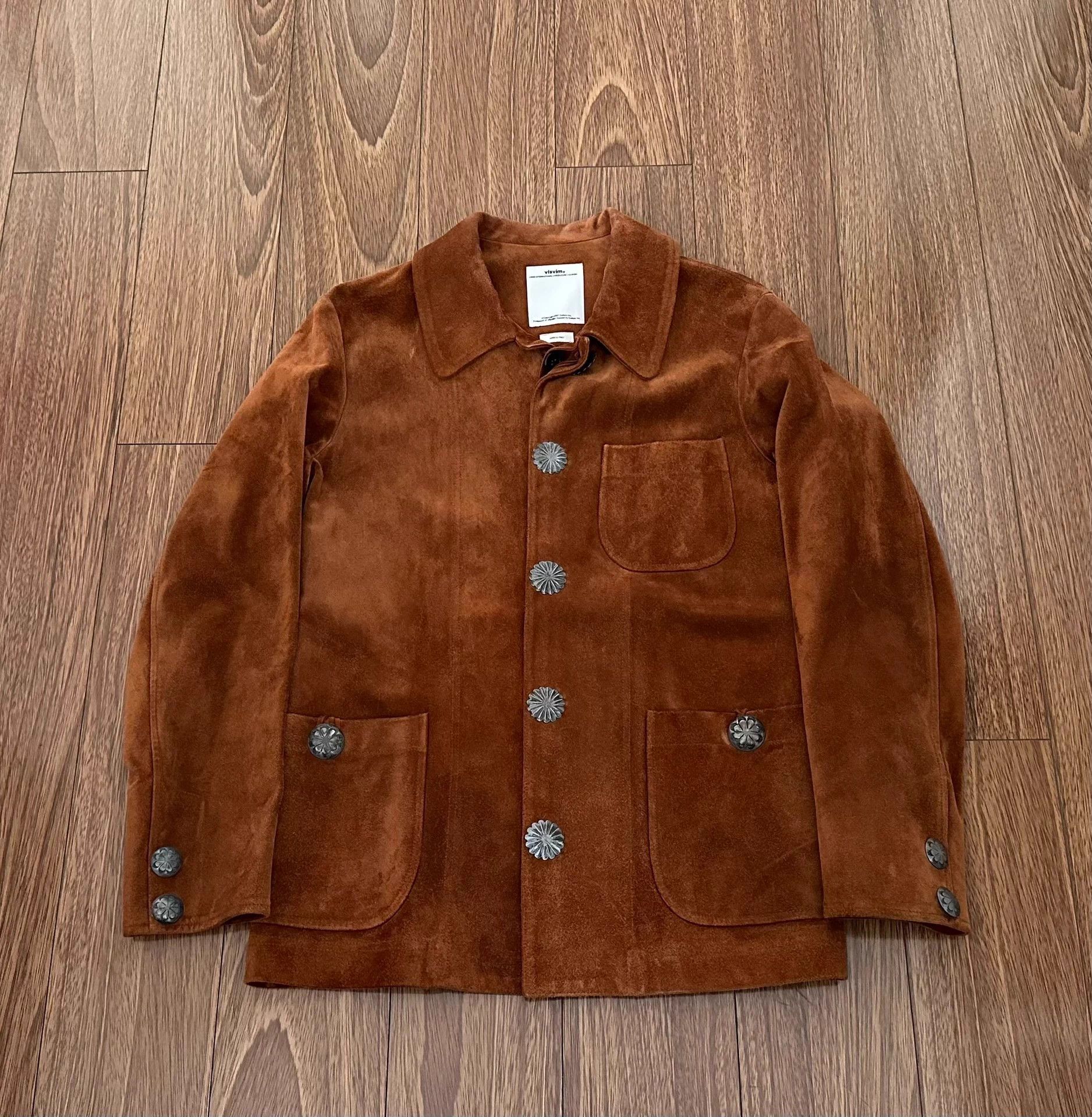 Visvim VISVIM NOVALIS BLOUSON LEATHER Silver Button 2 ITALY Size US M / EU 48-50 / 2 - 1 Thumbnail
