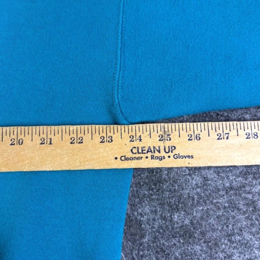 CO VINTAGE LEVI STRAUSS & CO SWEATSHIRT TEAL CREWNECK MADE IN USA SIZE L 90s Size US L / EU 52-54 / 3 - 4 Thumbnail
