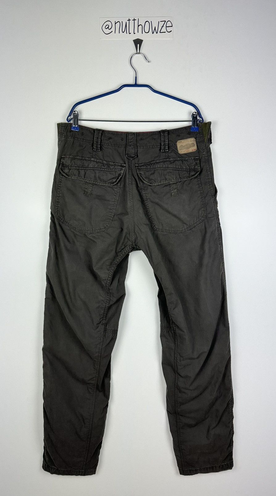 Diesel Vintage Diesel Russian Moscow King Cobra Work Pants Size US 33 - 2 Thumbnail