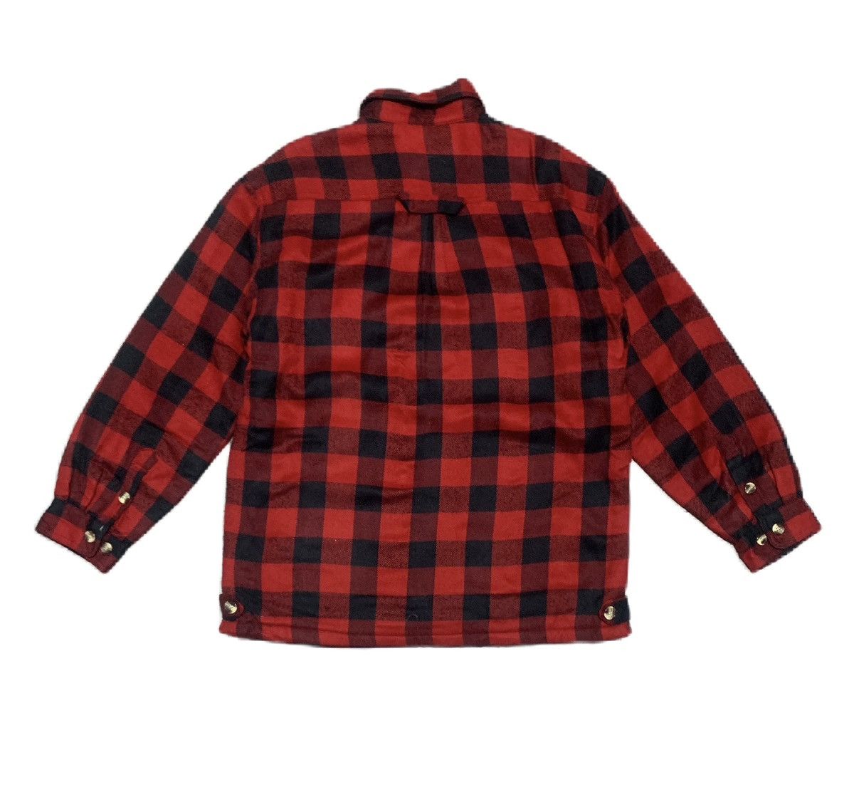 Japanese Brand Vintage 90s Japanese BUGLE’C Plaid Wool Flannel Shirt Jacket Size US L / EU 52-54 / 3 - 4 Thumbnail