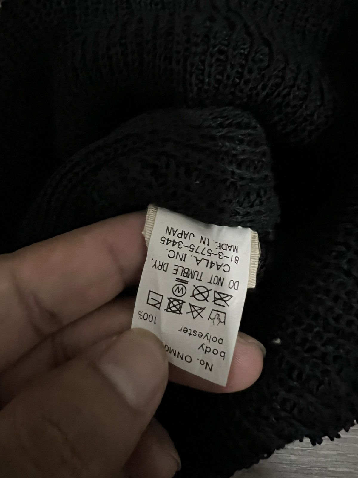 CA4LA Japanese brand Ca4la Crochet Plain Beanie Hat Size ONE SIZE - 7 Thumbnail