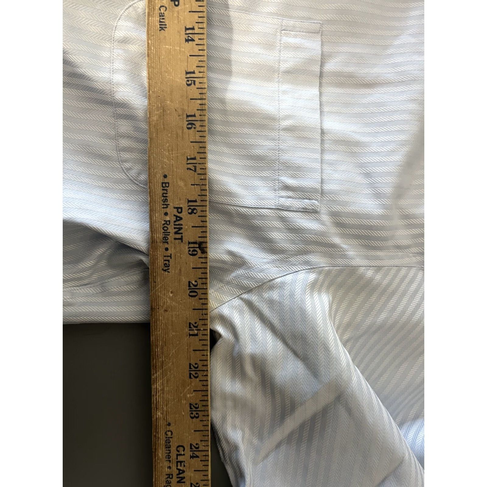 Jos. A. Bank Jos. A. Bank Shirt Mens 16-33 Blue Stripes Casual Long Sleeve Signature Button-Up Knit 100% Cotton Size US L / EU 52-54 / 3 - 5 Thumbnail
