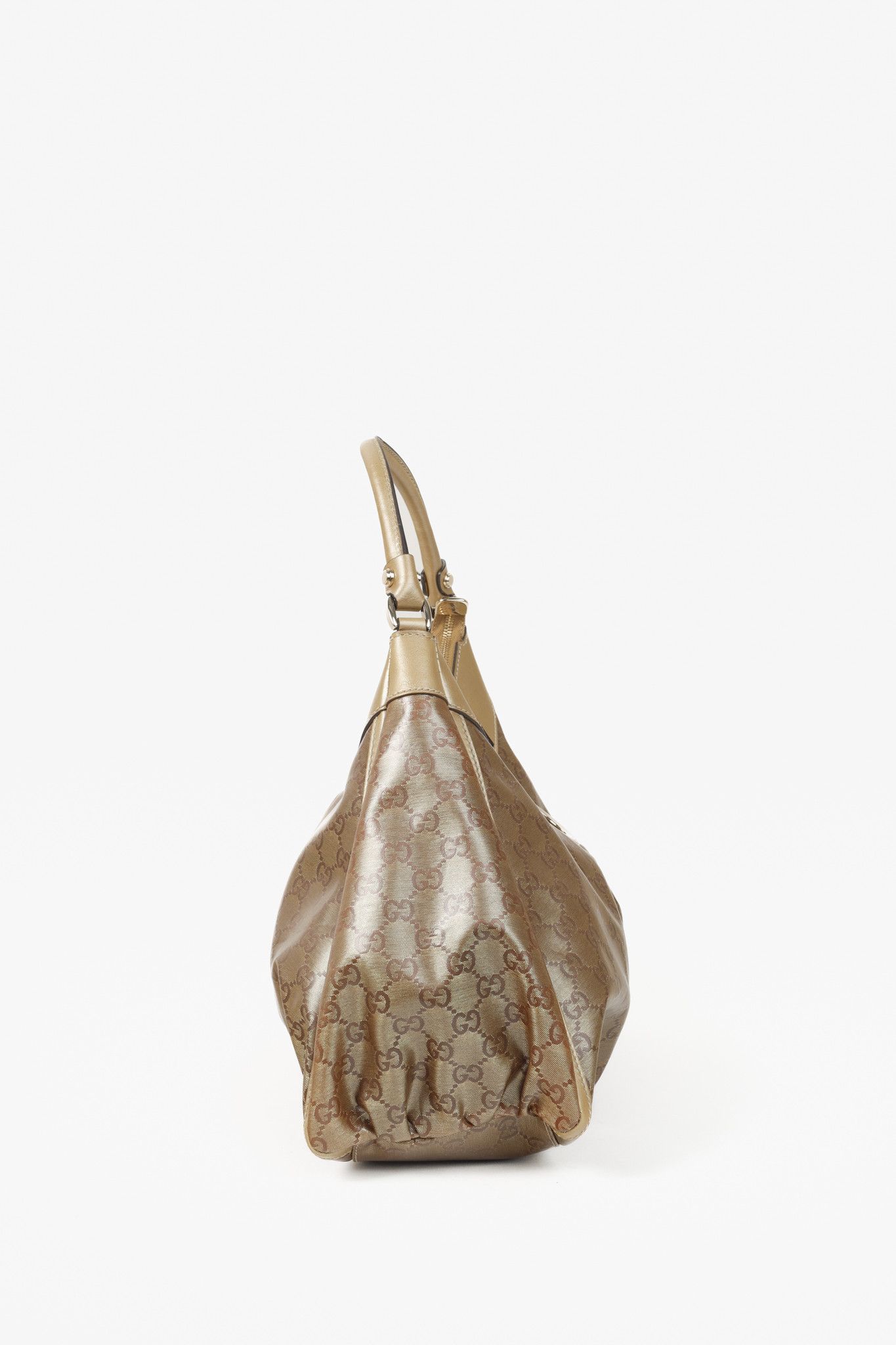 Gucci Gucci 2000s Style Metallic GG Crystal Abbey D-Ring Bag Size ONE SIZE - 3 Thumbnail
