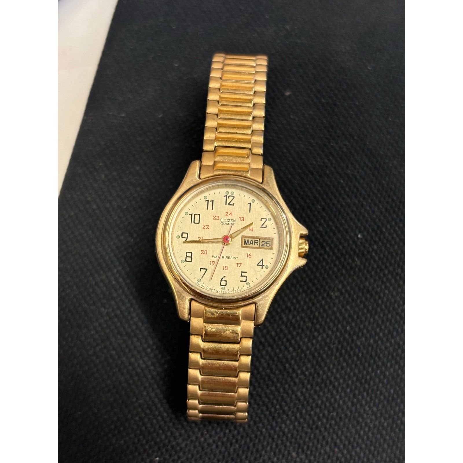 Citizen Citizens 6000-S27182 Gold Tone Women’s Watch! New Battery! Size ONE SIZE - 4 Thumbnail