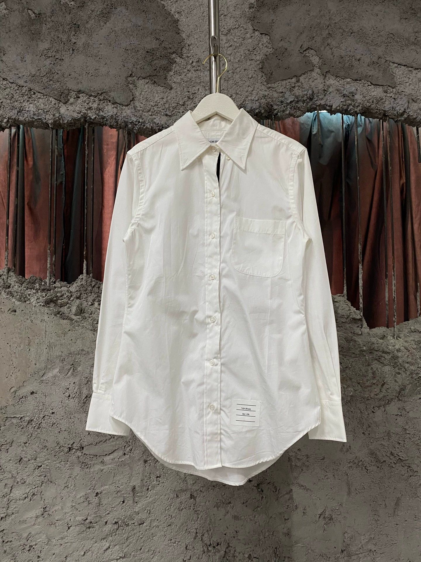 Thom Browne TB Shirt Men's 40 New Size US XXS / EU 40 - 1 Thumbnail
