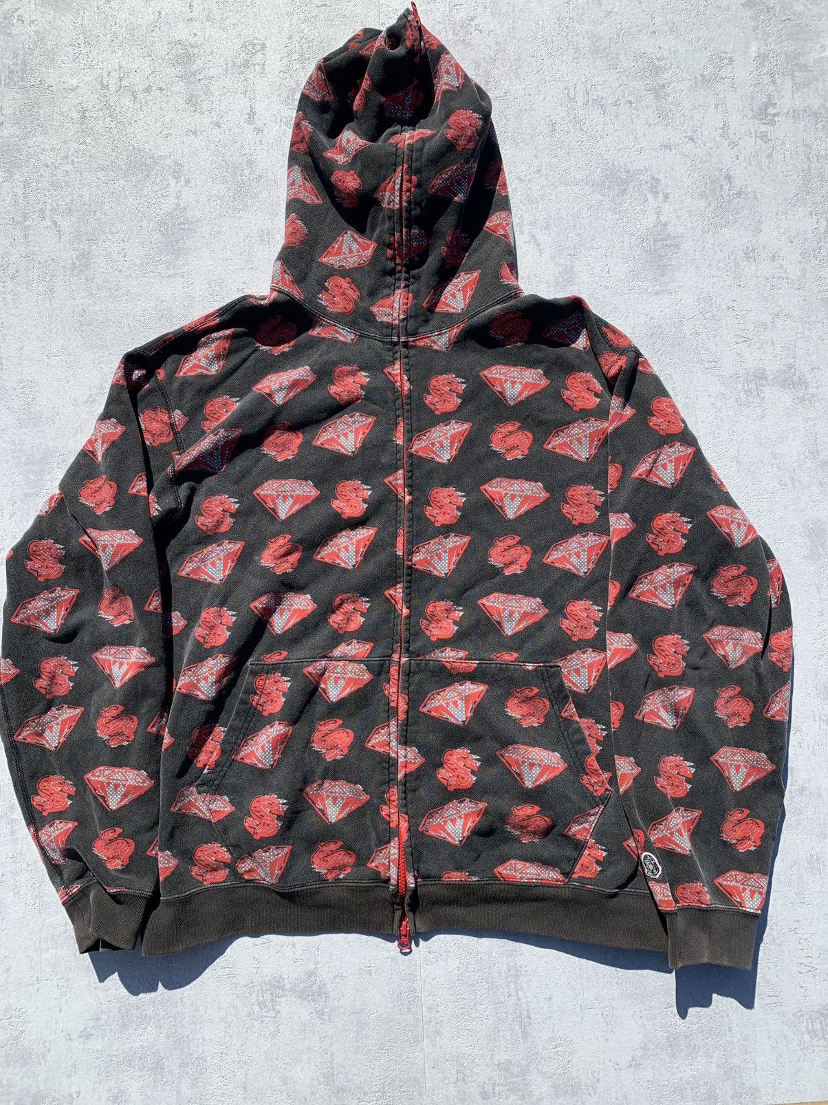 Billionaire Boys Club Billionaire Boys Club Ice Cream Hoodie Black / Red – Size L Size US L / EU 52-54 / 3 - 2 Thumbnail