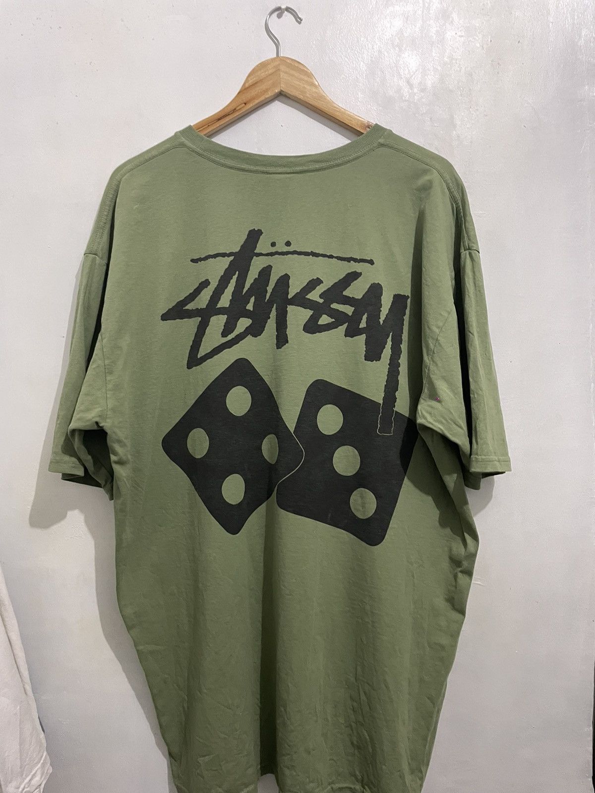 Stussy Stussy Dice Tee Pigment Dyed Size US XL / EU 56 / 4 - 2 Thumbnail