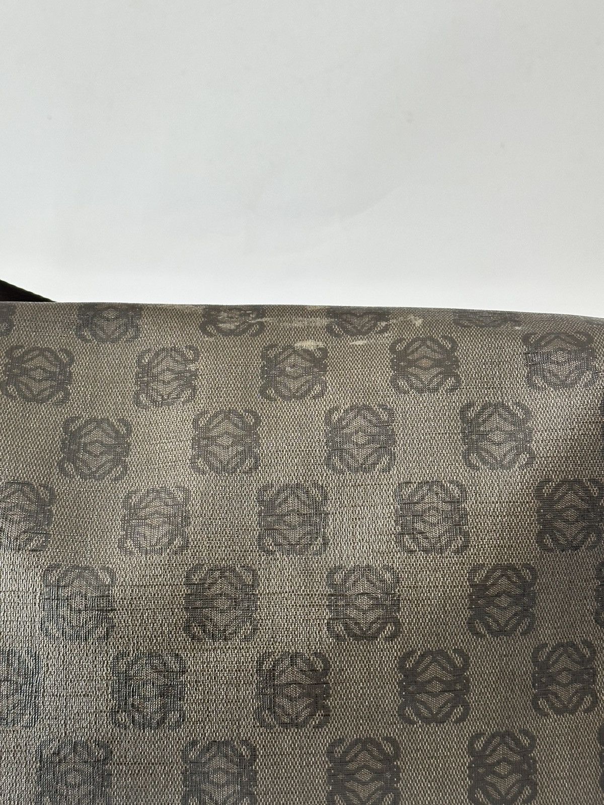 Loewe Loewe Pre-Owned Anagram Coated Canvas Flap crossbody Size ONE SIZE - 3 Thumbnail