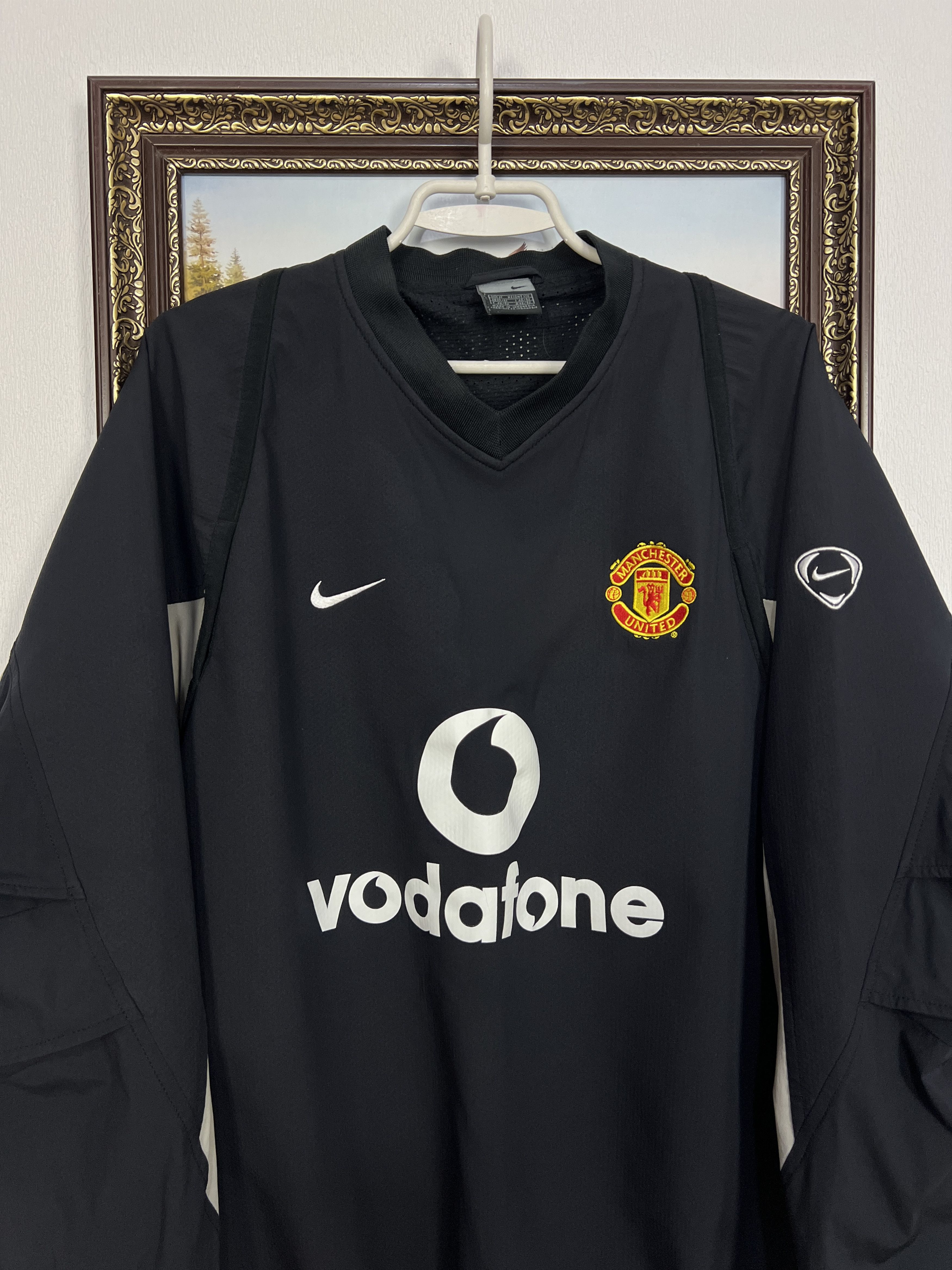 Nike Vintage Nike Manchester United Football Jacket Soccer Track Size US M / EU 48-50 / 2 - 2 Thumbnail