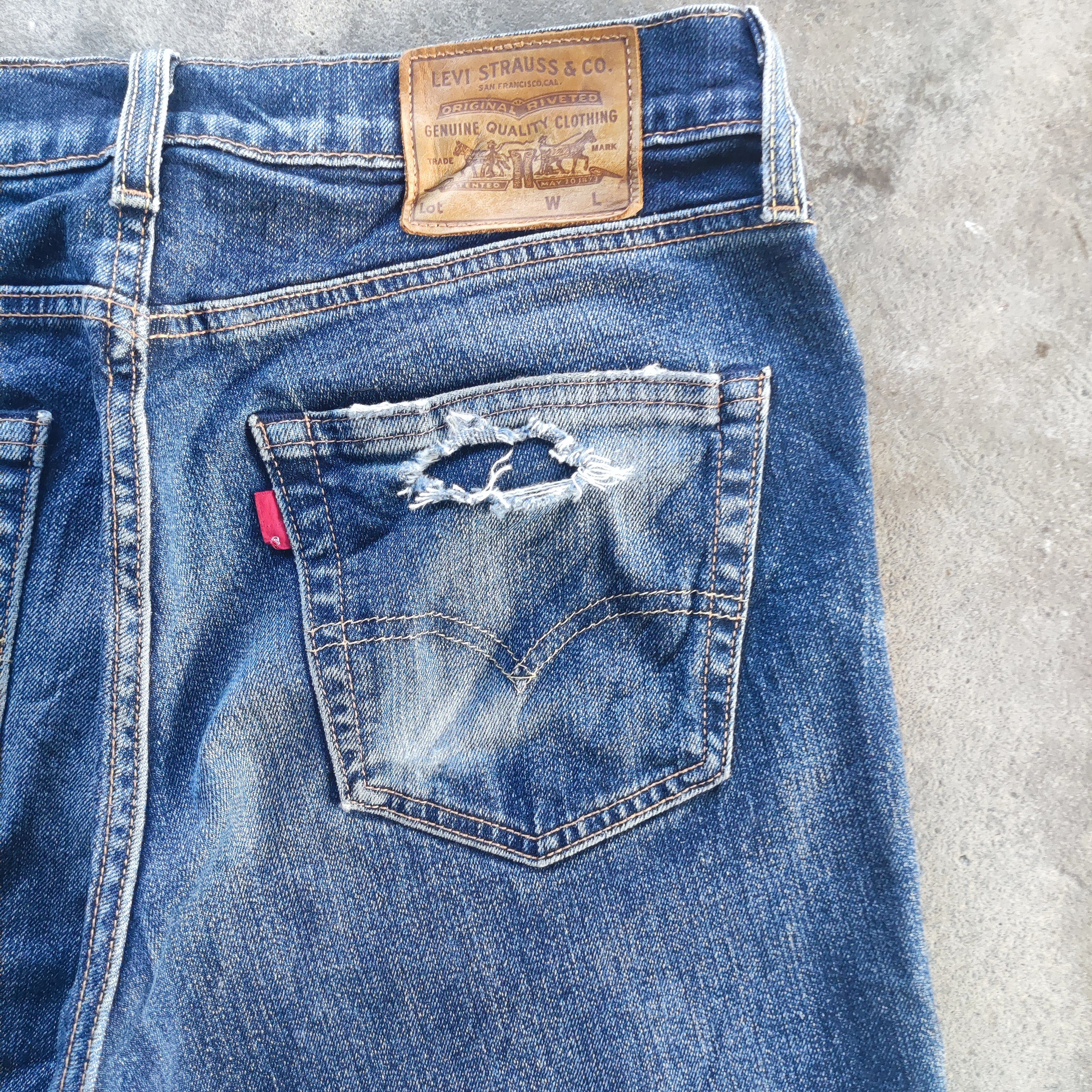 Levi's Vintage Levi's Brand Ripped Jeans Distressed Pants Size US 32 / EU 48 - 13 Thumbnail