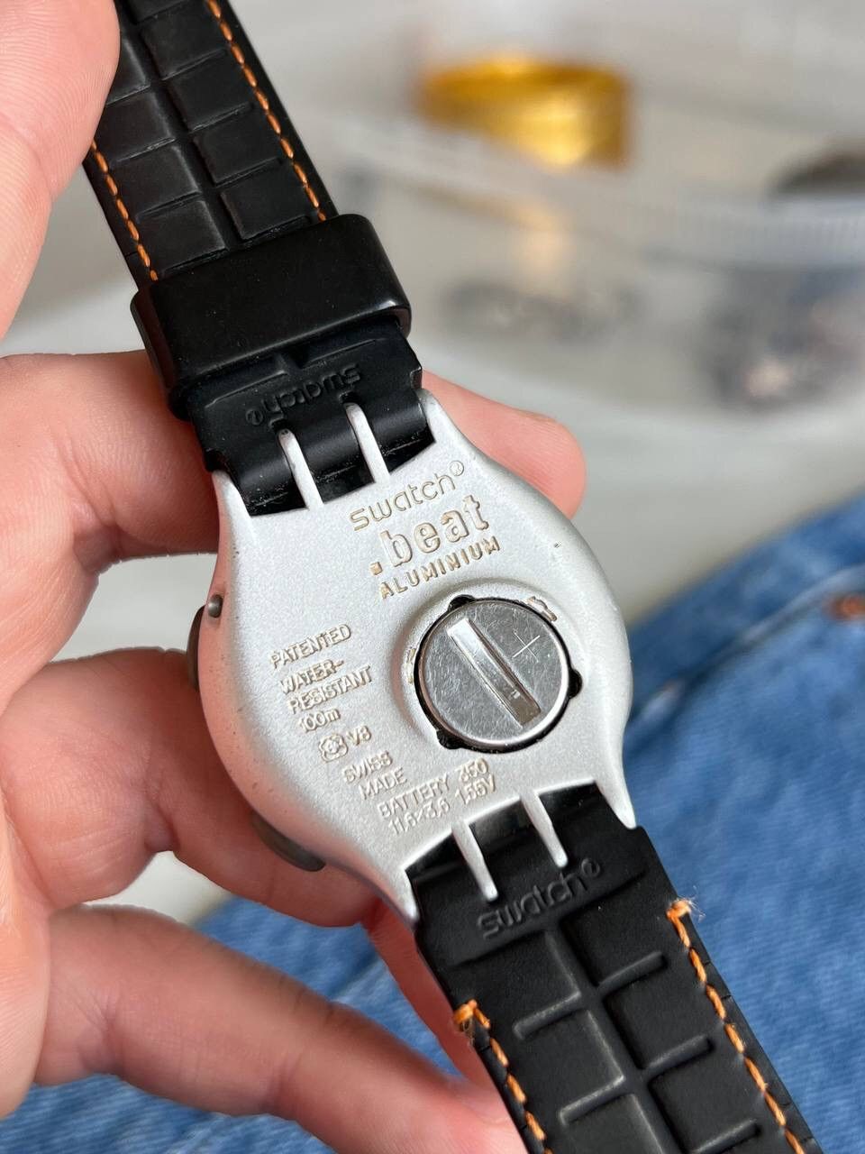 Japanese Brand × Vintage Vintage Futuristic Form Watch Digital Bubble Swatch Beat Size ONE SIZE - 11 Thumbnail
