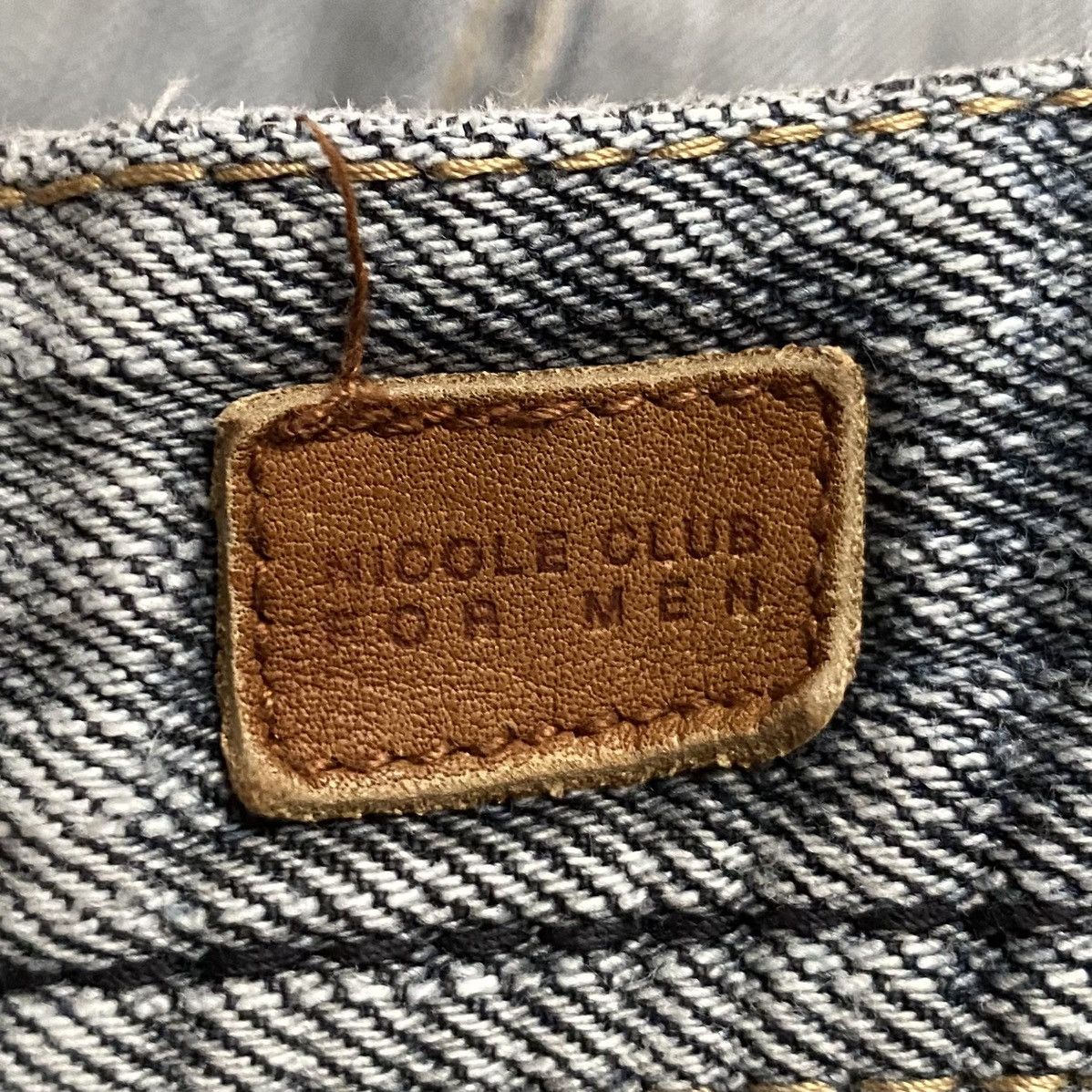 14th Addiction × Japanese Brand × Nicole Club Vintage Japanese Brand Nicole Club Flared Jeans 1990s Size US 33 - 9 Thumbnail