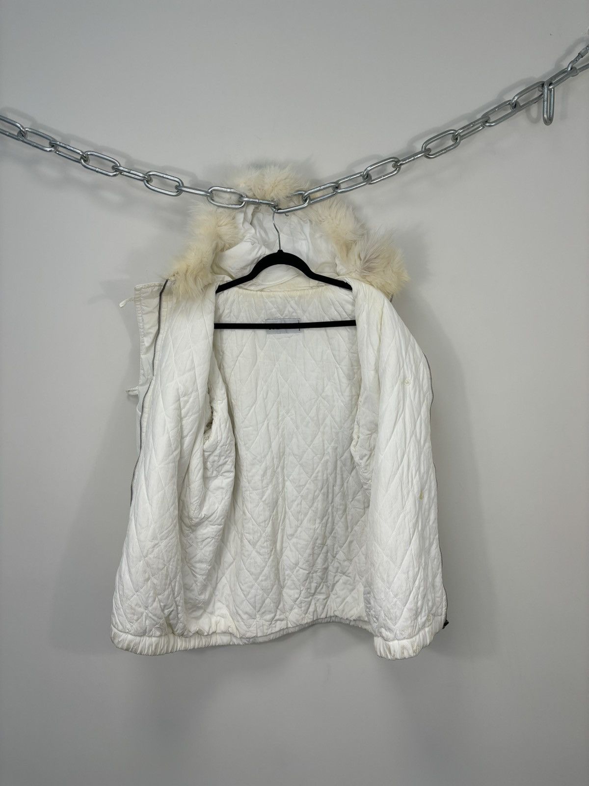 Iceberg Vintage Iceberg History Big Logo Luxury Down Puffer Jacket Size XS / US 0-2 / IT 36-38 - 4 Thumbnail