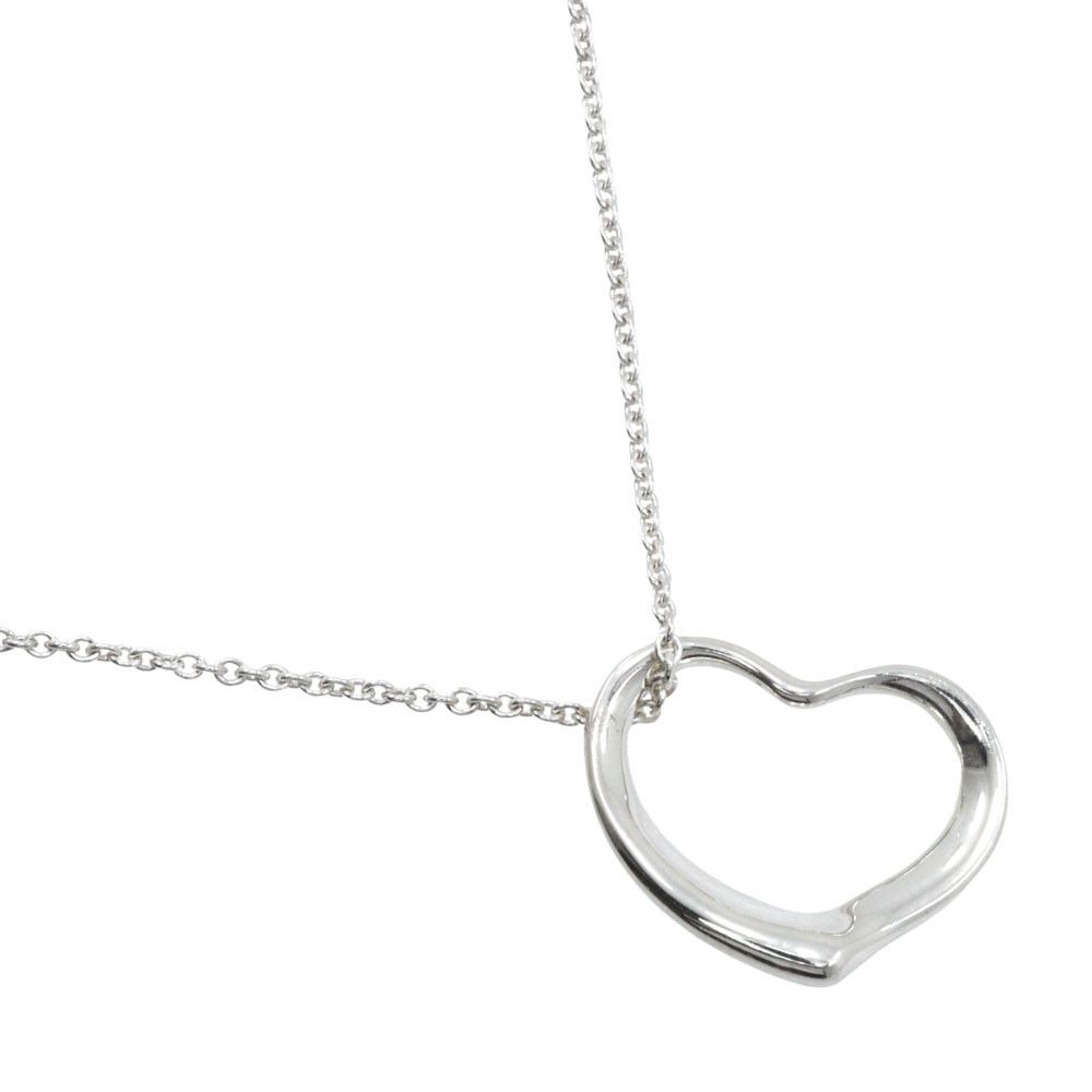 Tiffany & Co. Tiffany & Co. Tiffany Open Heart Silver 925 Necklace Metal Necklace DUTY FREE for USA Size ONE SIZE - 1 Thumbnail