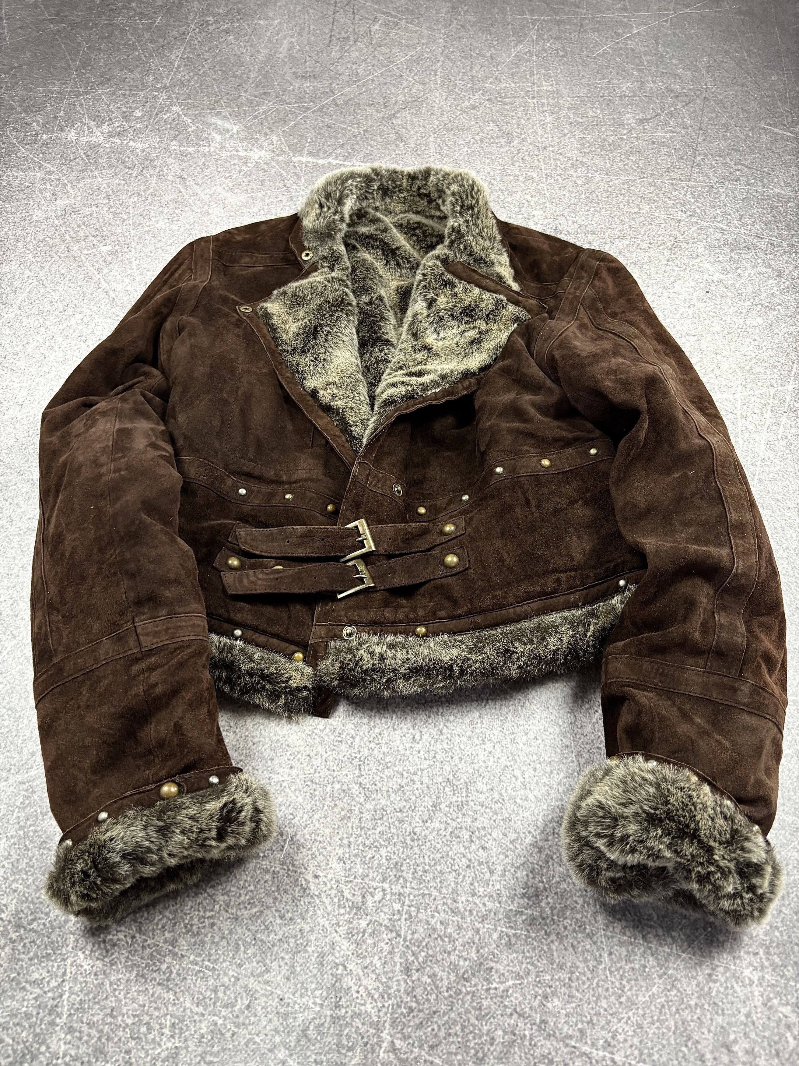 Tornado Mart Y2K TORNADO MART IF SIX WAS NINE CROPPED LEATHER JACKET Size US S / EU 44-46 / 1 - 1 Thumbnail