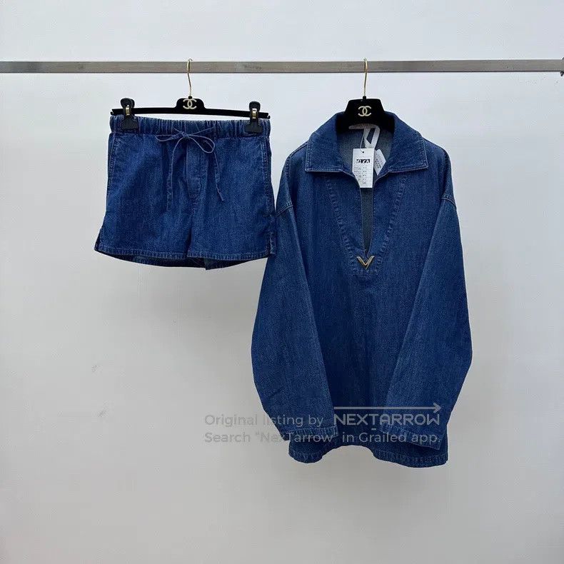 Valentino Valentino Denim suit Size XS / US 0-2 / IT 36-38 - 2 Thumbnail
