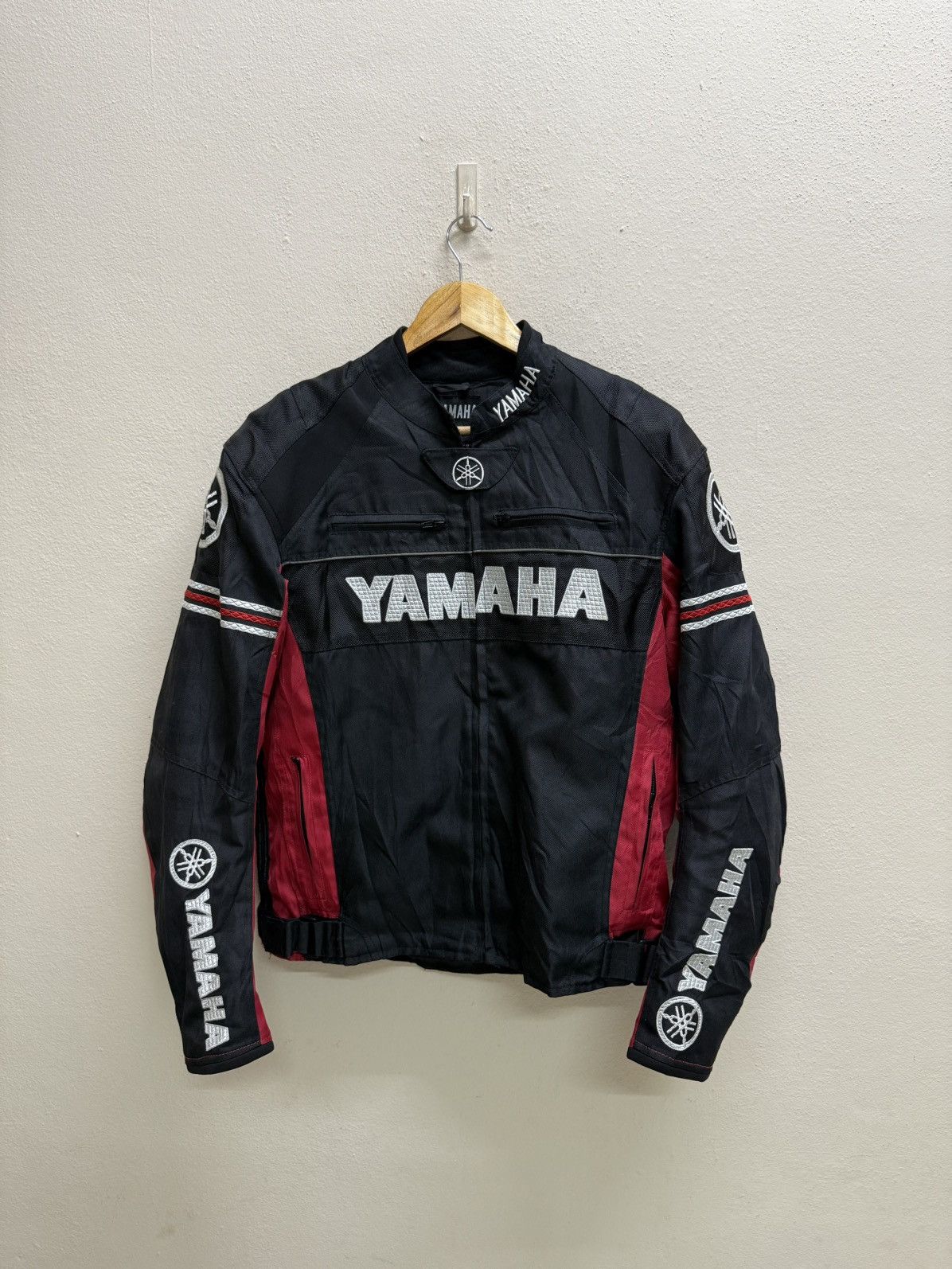 Yamaha Vintage Yamaha Safely Riding Pading Motorsport Jacket Size US M / EU 48-50 / 2 - 18 Thumbnail