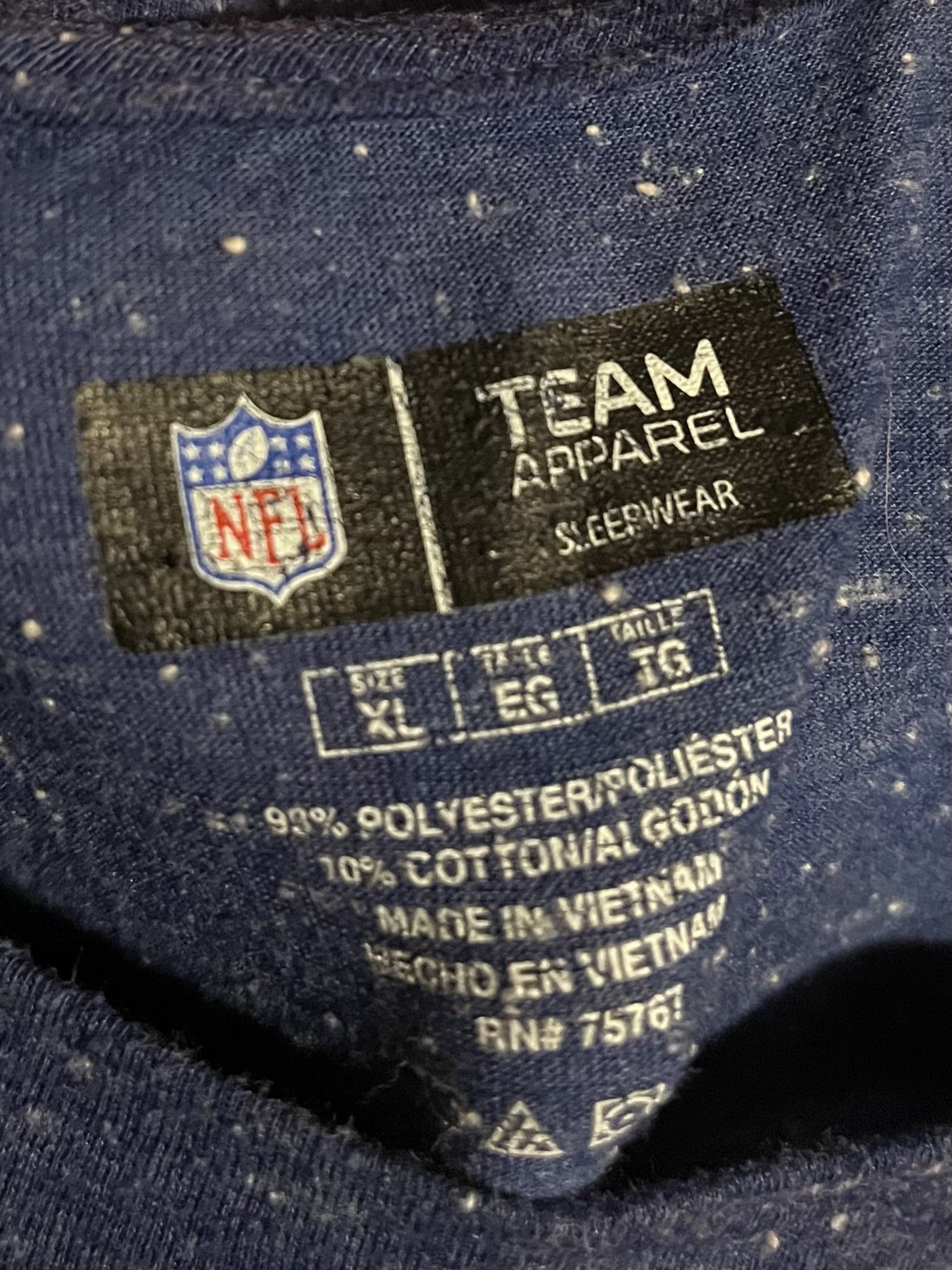 NFL NFL New York Giants tee shirt Size US L / EU 52-54 / 3 - 4 Thumbnail