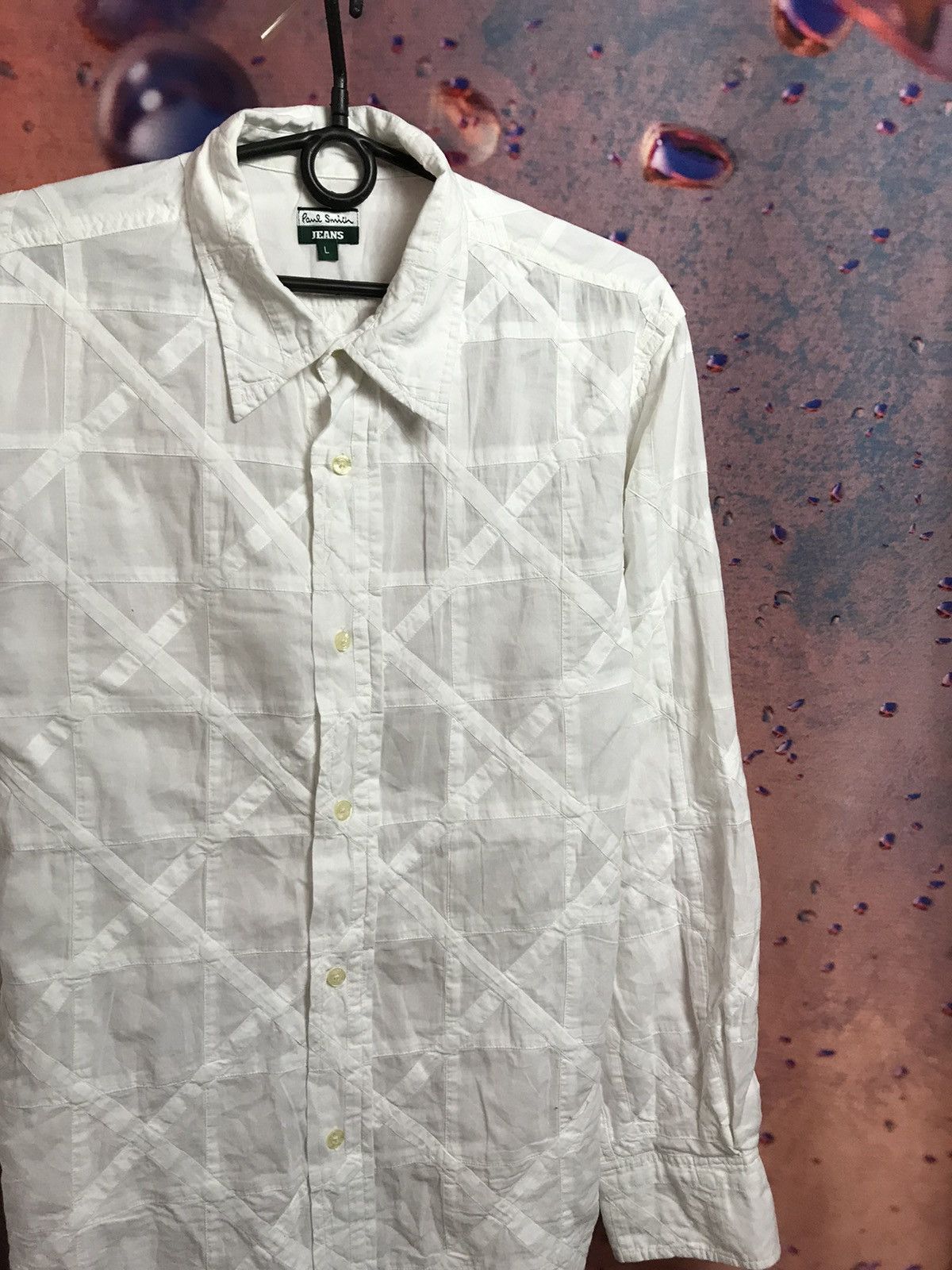 Paul Smith × Vintage Paul Smith vintage luxury shirt Size US L / EU 52-54 / 3 - 1 Thumbnail