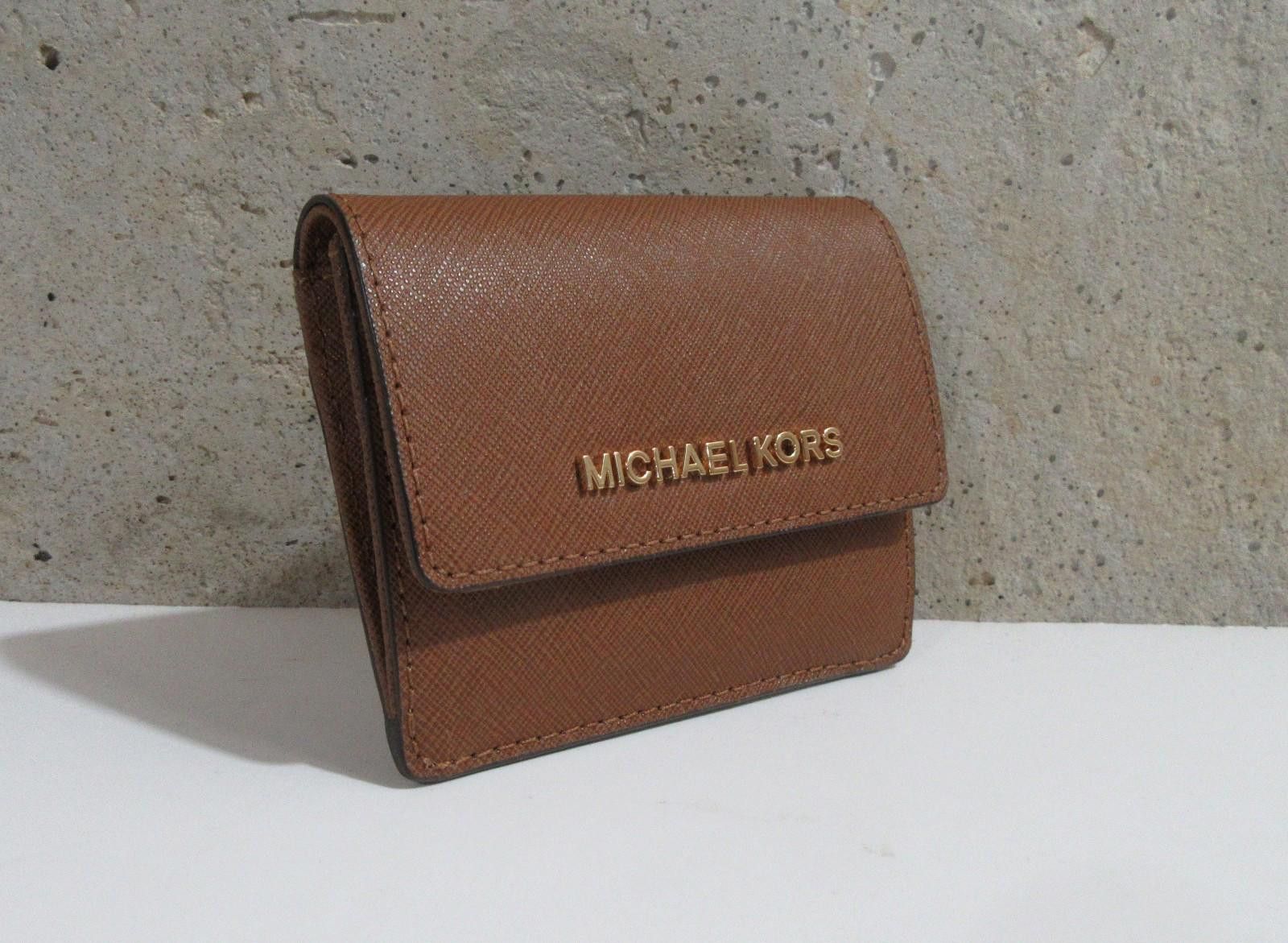 Michael Kors Michael Kors Jet Set Travel Leather Card Case ID Key Holder Size ONE SIZE - 5 Thumbnail