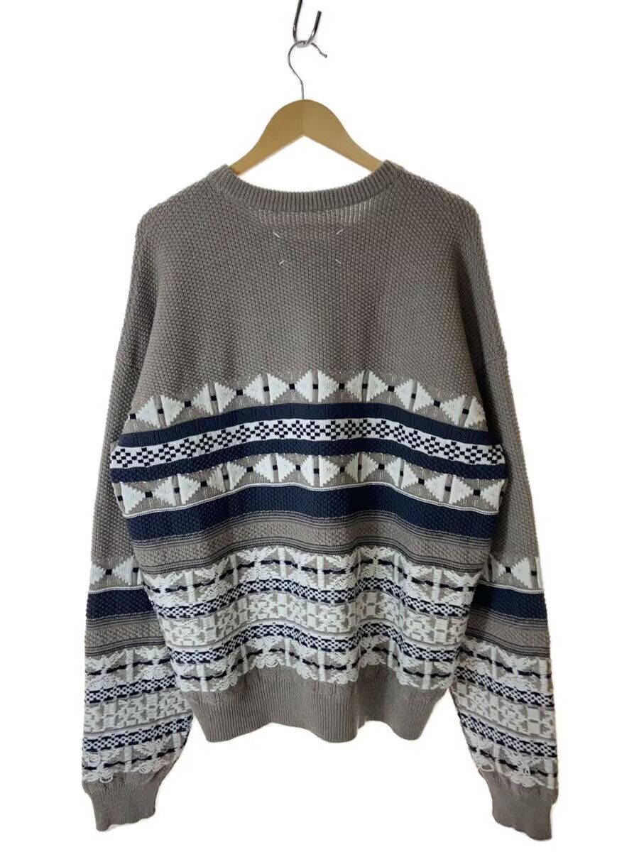 Maison Margiela AW17 Nordic Stitch Wool Knit Sweater Size US L / EU 52-54 / 3 - 2 Thumbnail