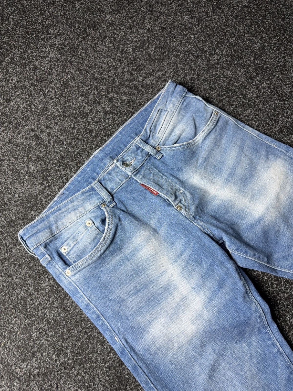 Dsquared2 Luxury Y2K Distressed Dsquared2 skinny denim pants jeans Size US 30 / EU 46 - 6 Thumbnail
