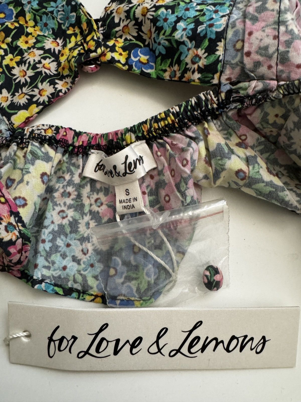 For Love & Lemons For Love & Lemons Ruth Crop Top Size S / US 4 / IT 40 - 7 Thumbnail