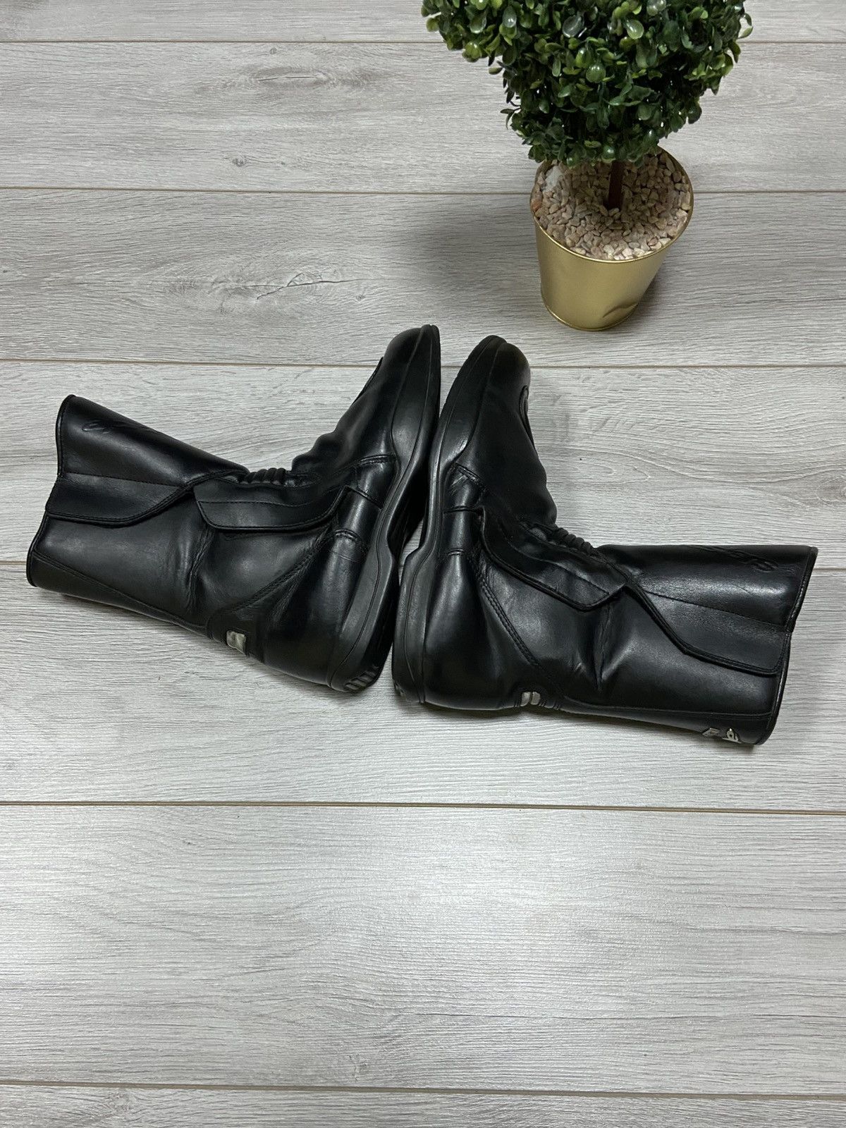 Alpinestars Alpinestars leather MOTO racing boots Size US 11.5 / EU 44-45 - 17 Thumbnail