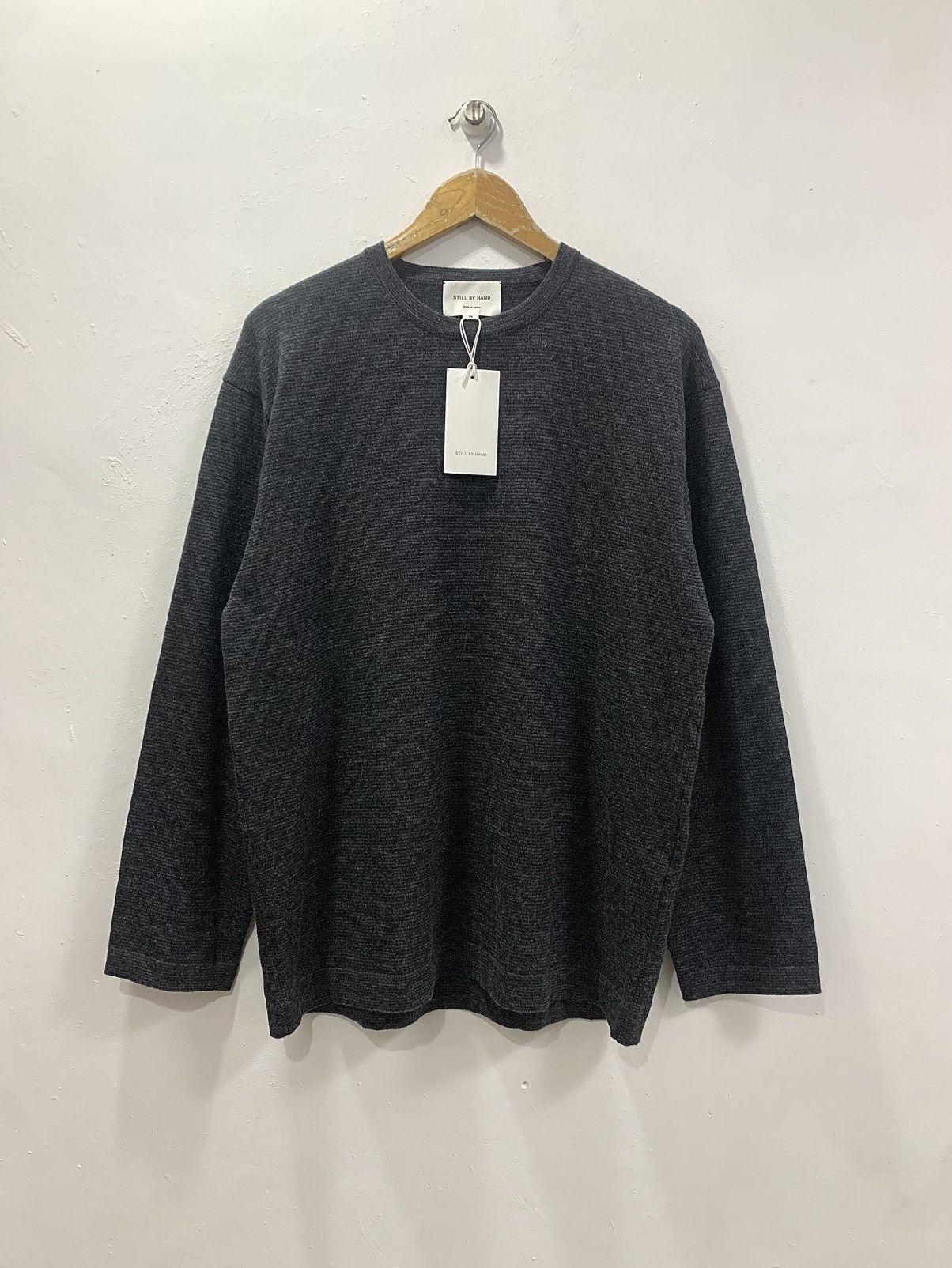 STILL BY HAND STILL BY HAND JAPAN 14G WOOL STRIPED SWEATER Size US M / EU 48-50 / 2 - 1 Thumbnail