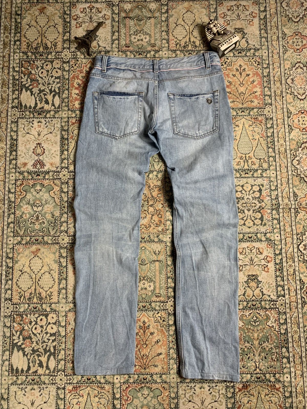 Just Cavalli × Roberto Cavalli Just Cavalli Distressed jeans Pants Size US 33 - 11 Thumbnail