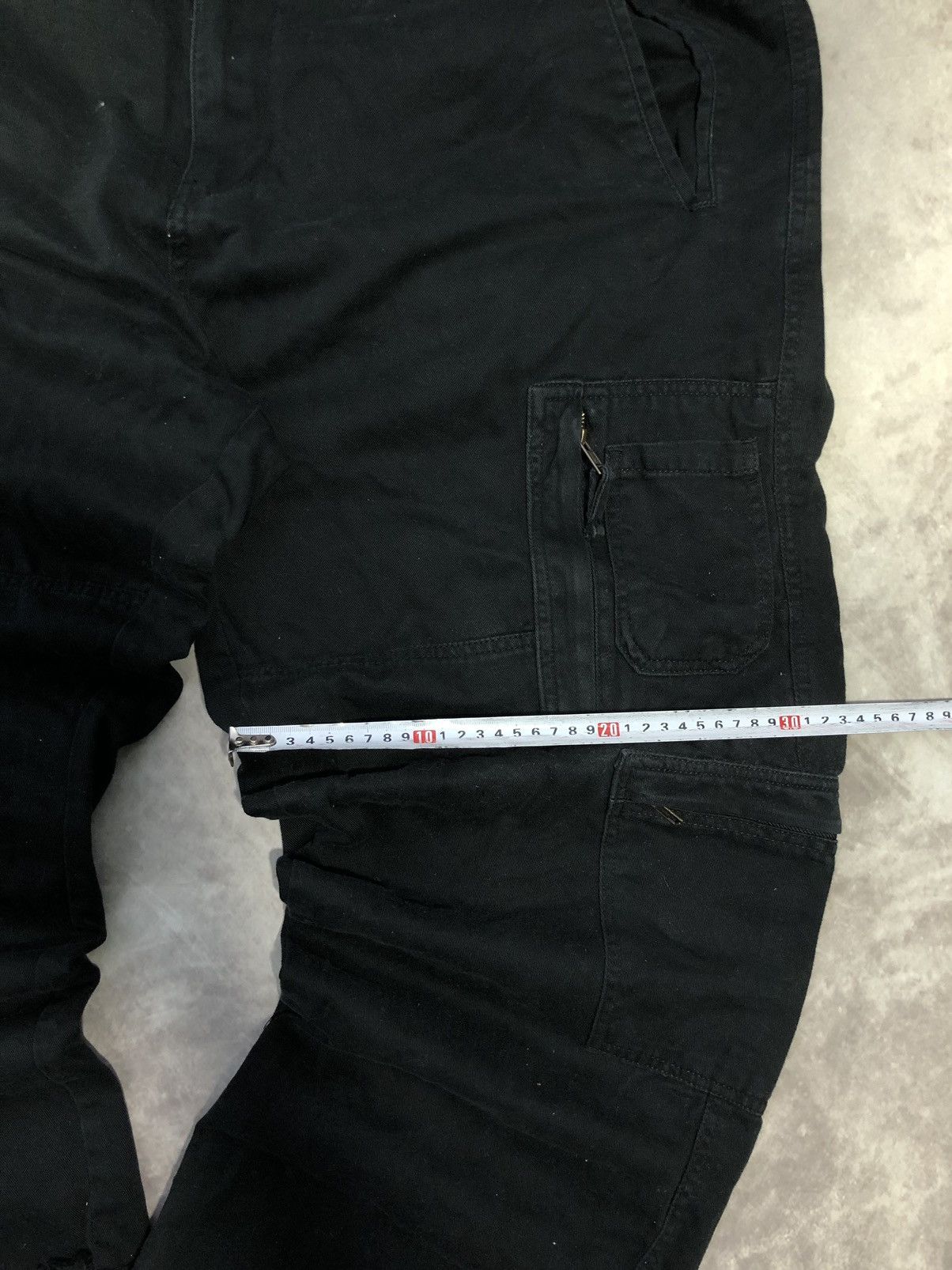 JNCO Vintage Bugle Boy Double Knee Cargo Jeans Y2K Size US 36 / EU 52 - 6 Thumbnail