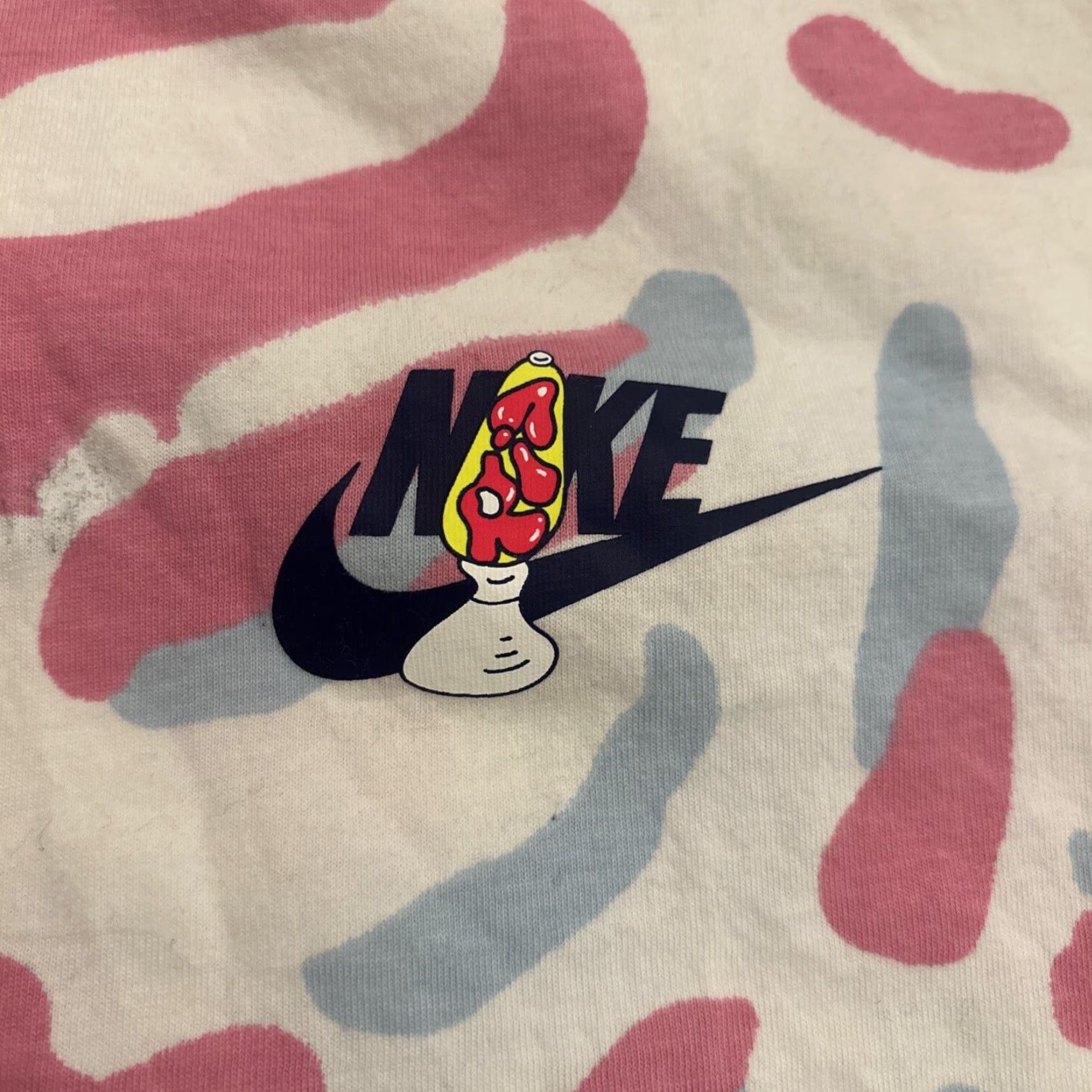 Nike Nike Tee Shirt Adult Large Multicolor Lava Tie-Dye Sports Are A Trip Graphic Size US L / EU 52-54 / 3 - 3 Thumbnail