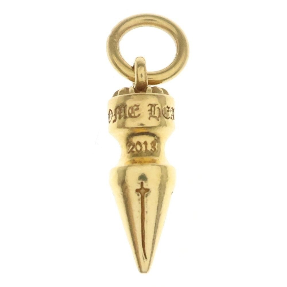 Chrome Hearts Chrome Hearts 22K Gold Spike Charm Necklace Size ONE SIZE - 1 Thumbnail