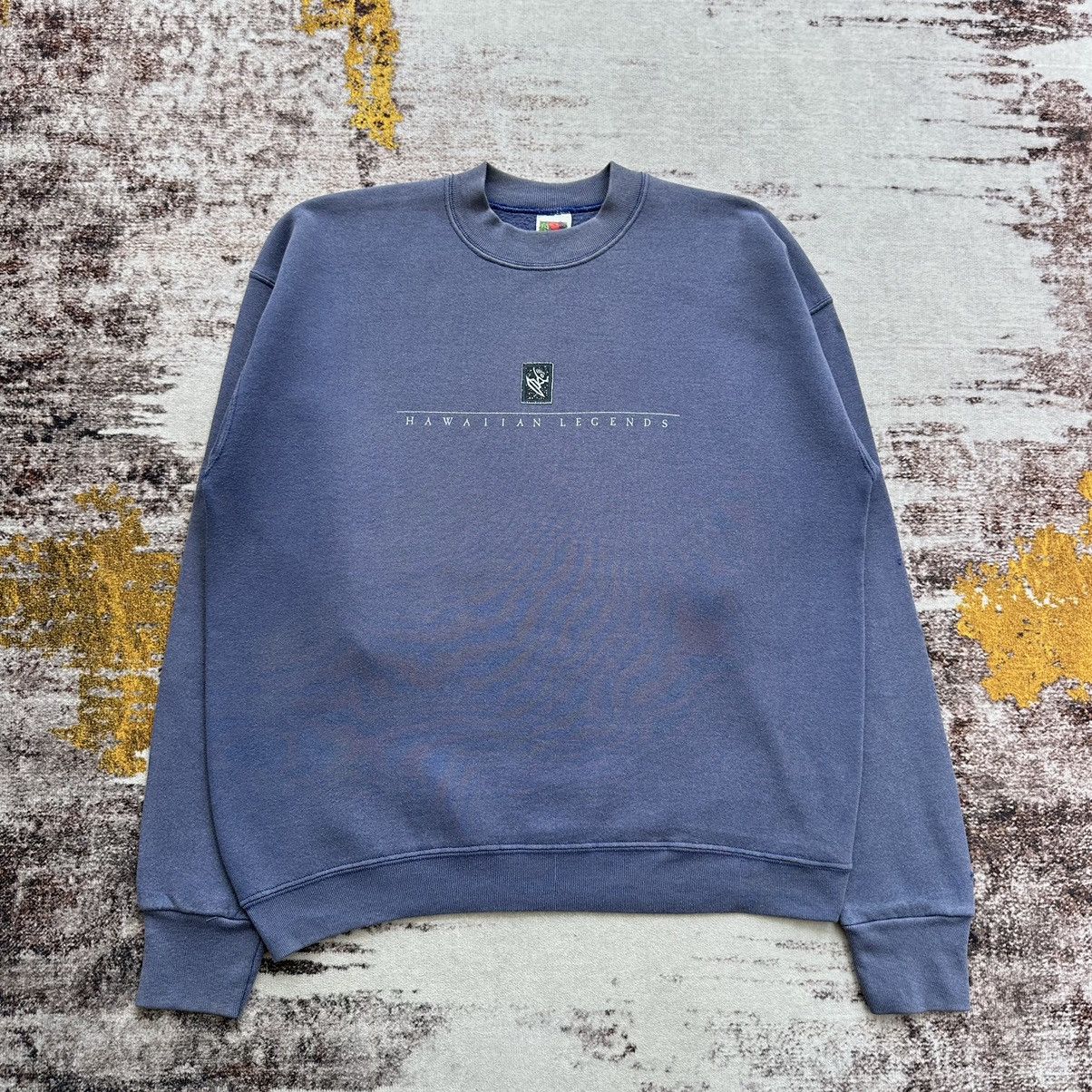 Fruit Of The Loom VINTAGE HAWAIIAN LEGENDS SURFBOARD BIG LOGO 90s Size US L / EU 52-54 / 3 - 7 Thumbnail