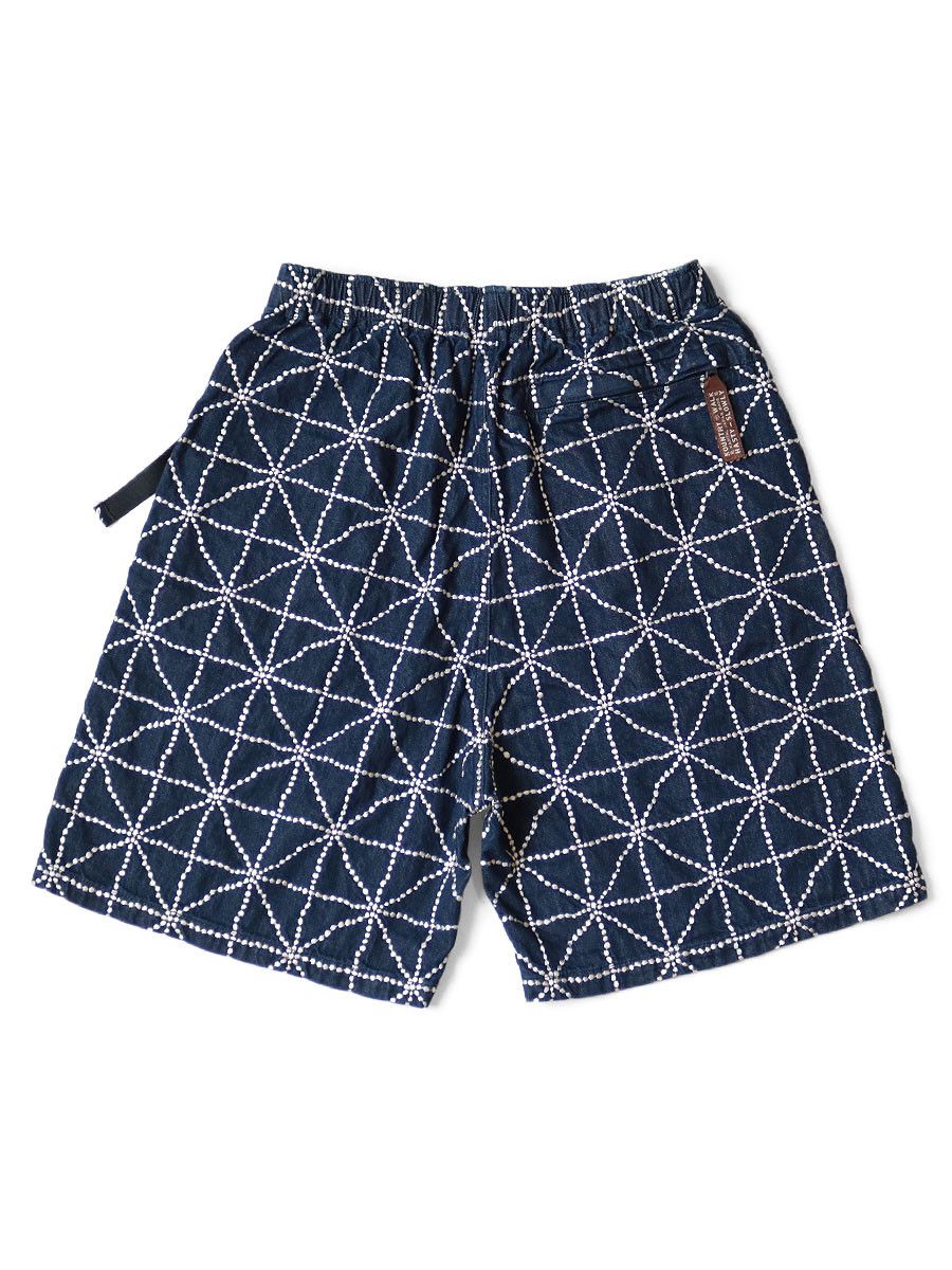 Kapital KAPITAL 8oz color denim FOLK DOJO embroidery shorts Size US 34 / EU 50 - 2 Thumbnail