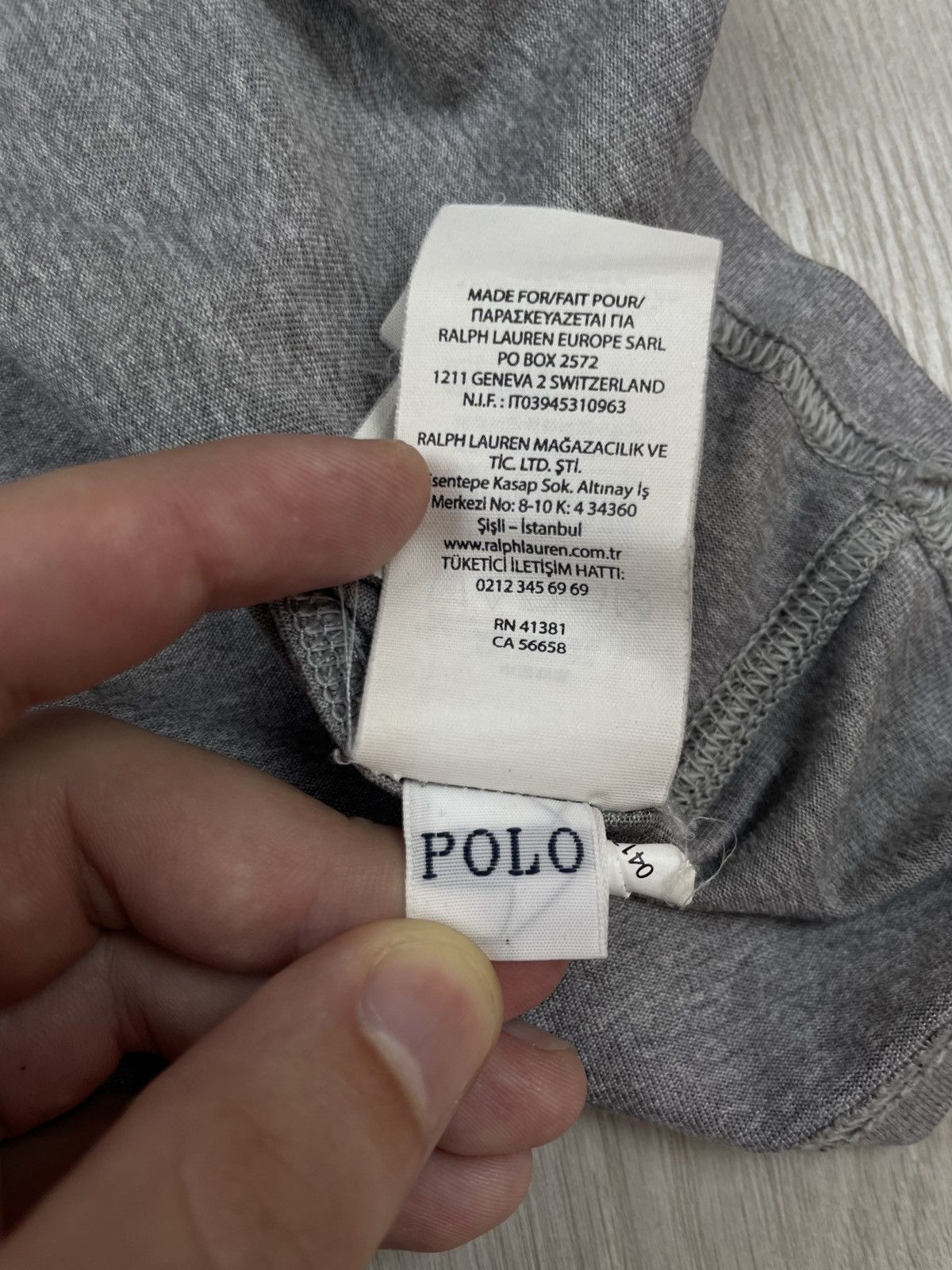 Polo Ralph Lauren Polo Sport Ralph Lauren Men’s Grey T Shirt Size M Size US M / EU 48-50 / 2 - 5 Thumbnail