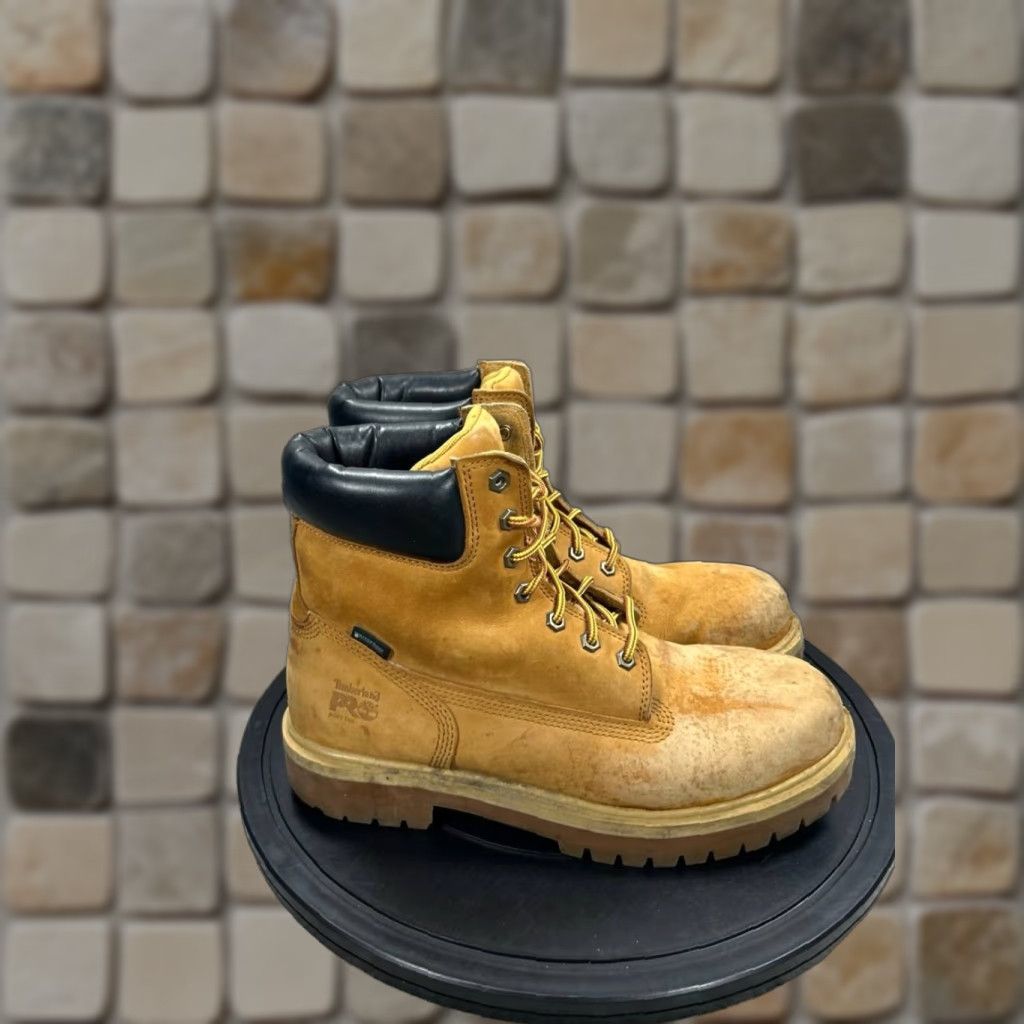 Timberland Timberland Pro Boots Mens Size 11 Wide Direct Attach Soft Toe Work Nubuck Size US 11 / EU 44 - 1 Thumbnail