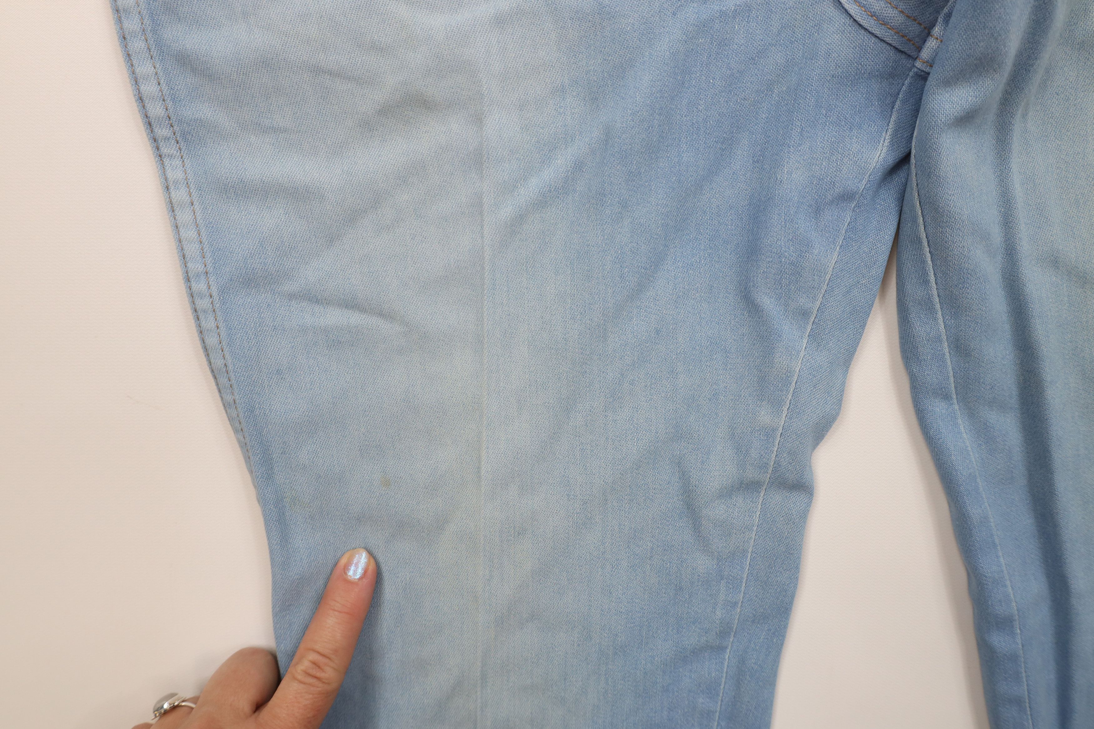 Vintage Vintage 70s Streetwear Flared Bootcut Denim Jeans Blue USA Size US 30 / EU 46 - 7 Thumbnail