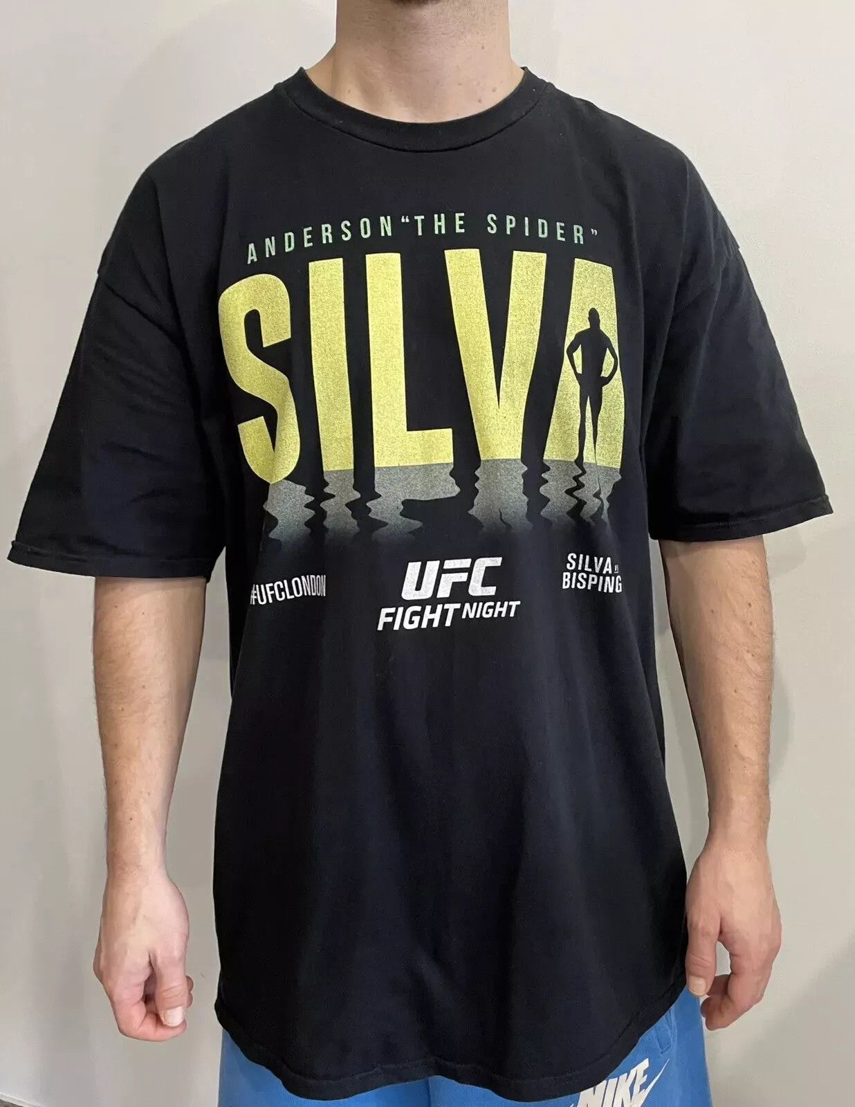 UFC UFC Anderson Silva Bisping Fighter 2016 Shirt MMA Official Size US XXL / EU 58 / 5 - 1 Thumbnail