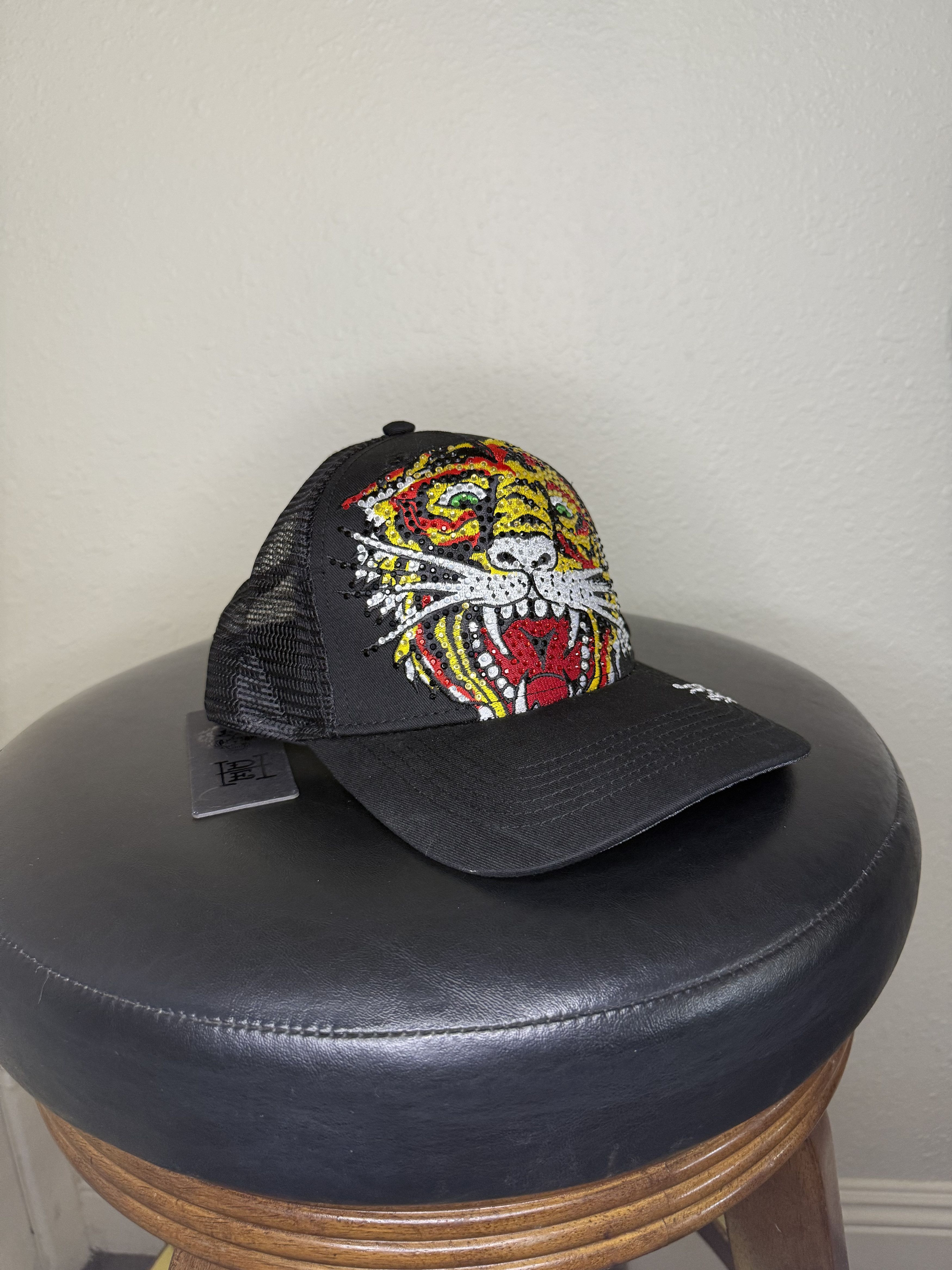 Ed Hardy Rhinestone Tiger Hat Size ONE SIZE - 2 Thumbnail