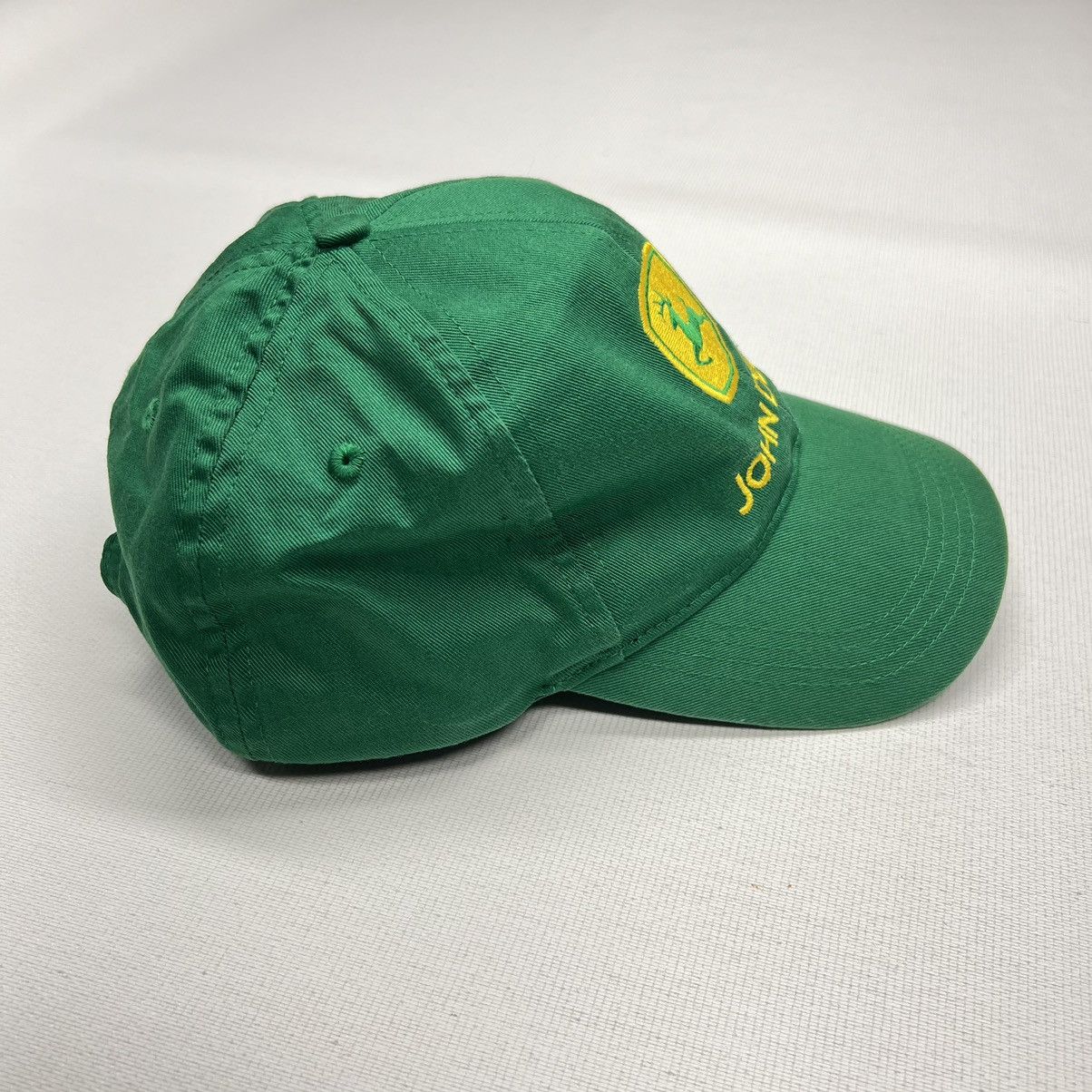 John Deere × Vintage John Deere Hat Green Logo Snapback Embroidered Cap Machine Size ONE SIZE - 8 Thumbnail