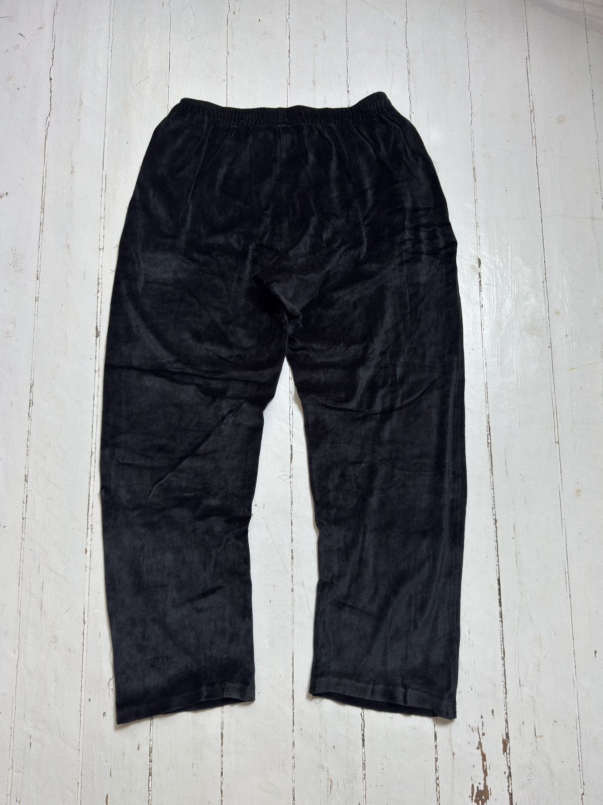 Ermenegildo Zegna VINTAGE ERMENEGILDO ZEGNA VELOUR BLACK PANTS Size 28" / US 6 / IT 42 - 4 Thumbnail