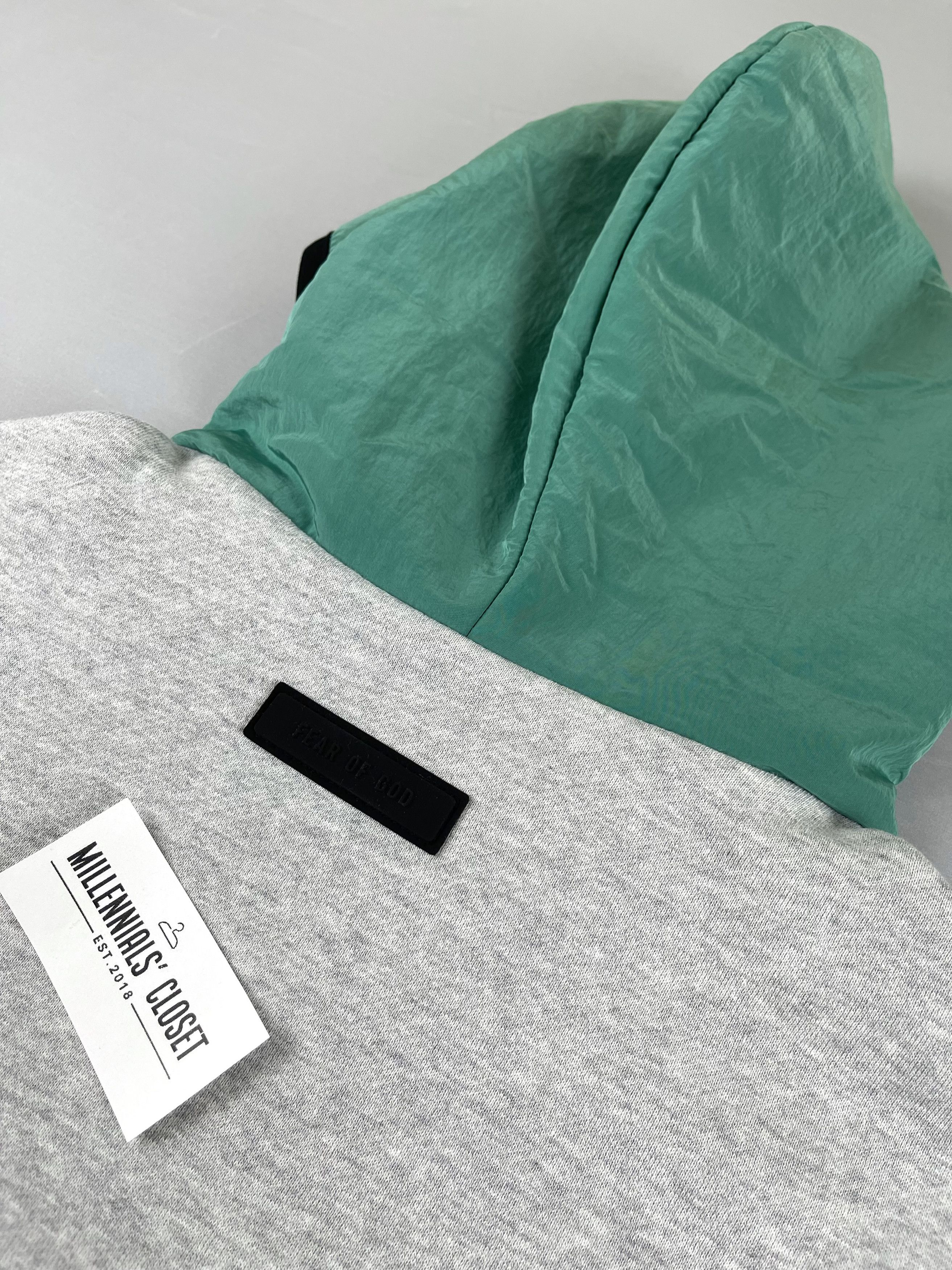 Essentials Fear of God Essentials Hoodie Light Heather Grey Nylon S Size US S / EU 44-46 / 1 - 5 Thumbnail