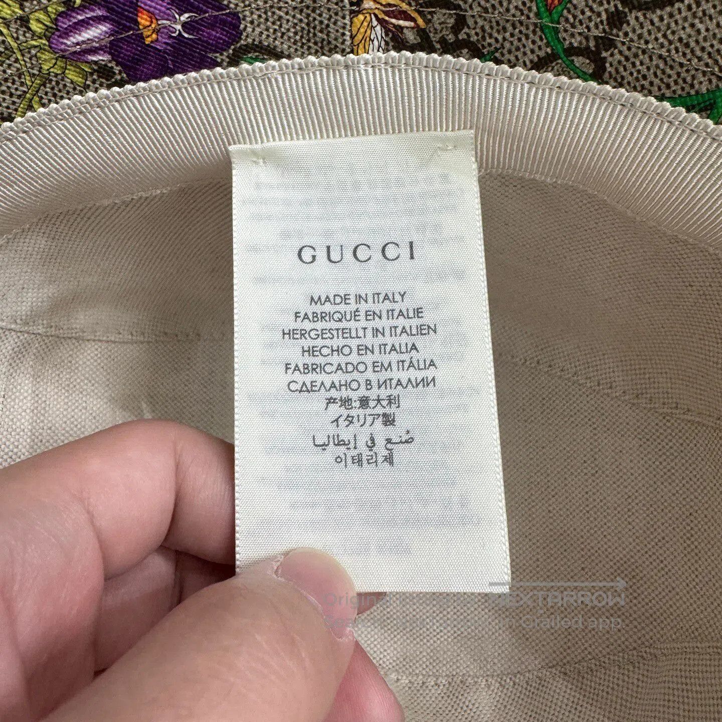 Gucci Guicci Fisherman's Hat| Size ONE SIZE - 7 Thumbnail